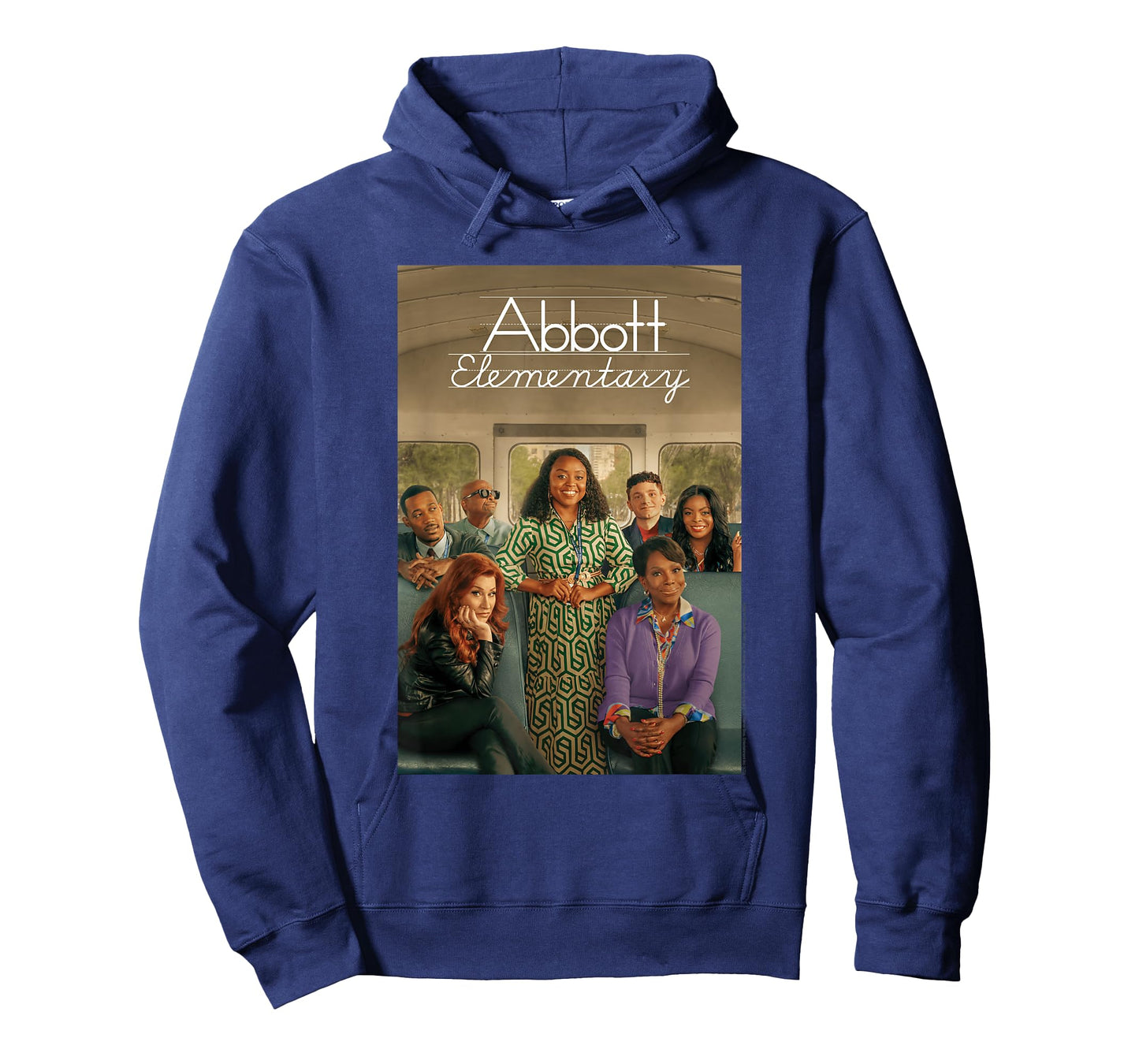 Abbott Elementary Poster with Teachers Funny TV Show T-Shirt