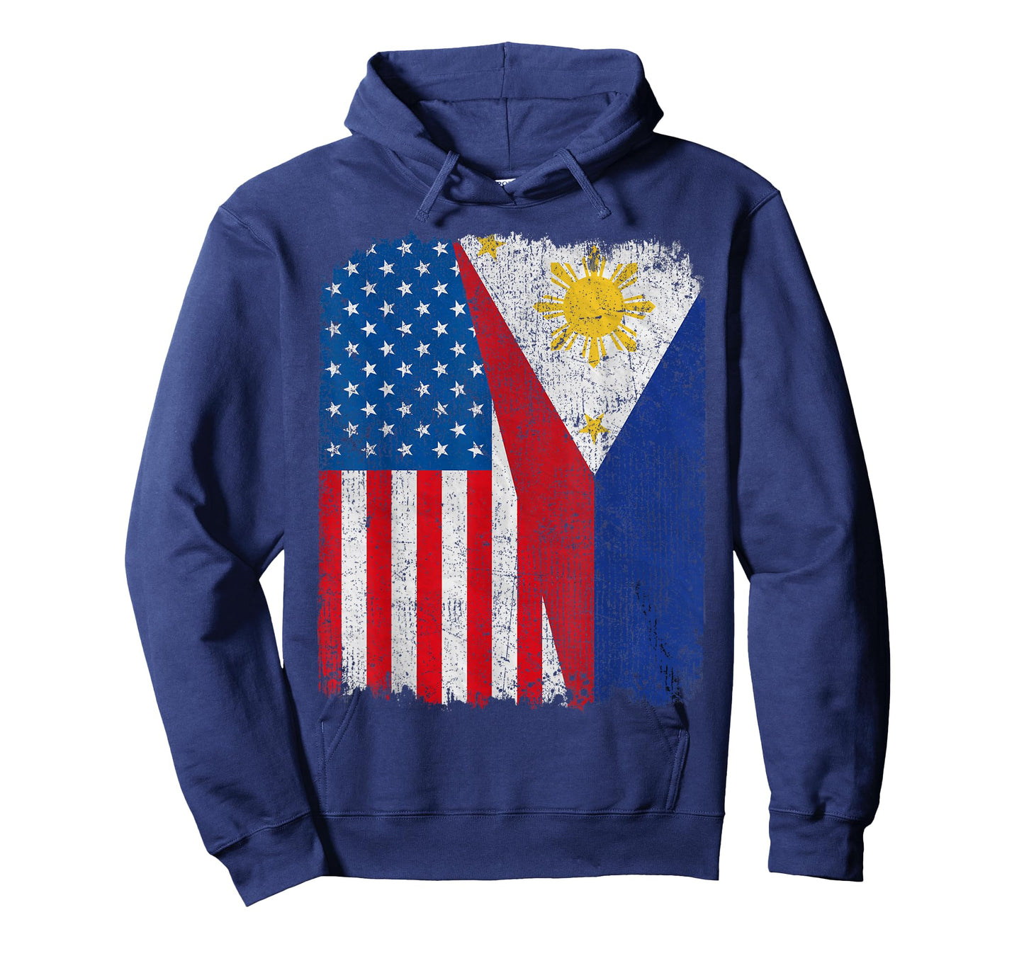 Filipino American Flag Half USA Philippines Root Proud T-Shirt