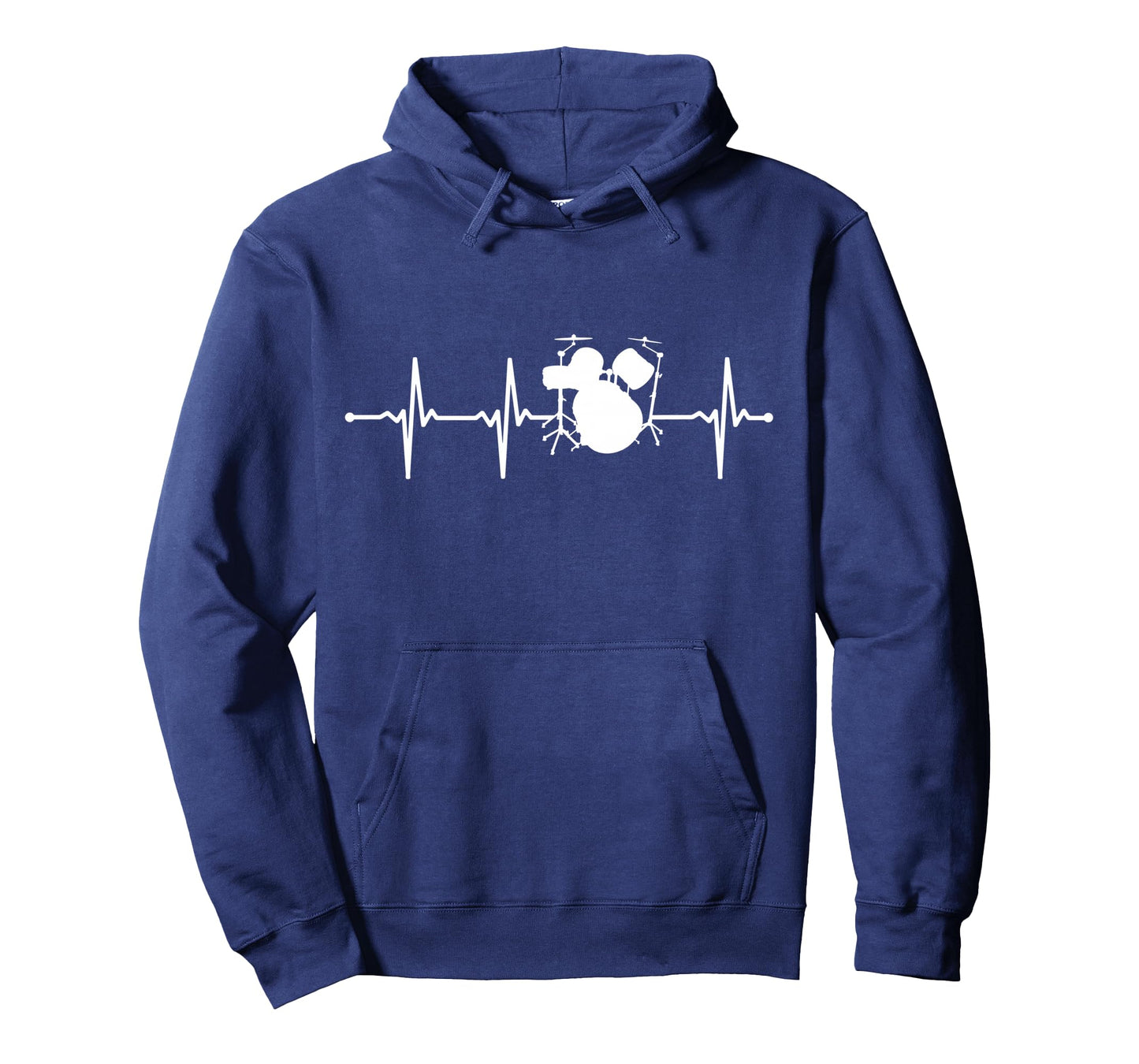 Drums Heartbeat Long Sleeve Shirt For Drummers Long Sleeve T-Shirt