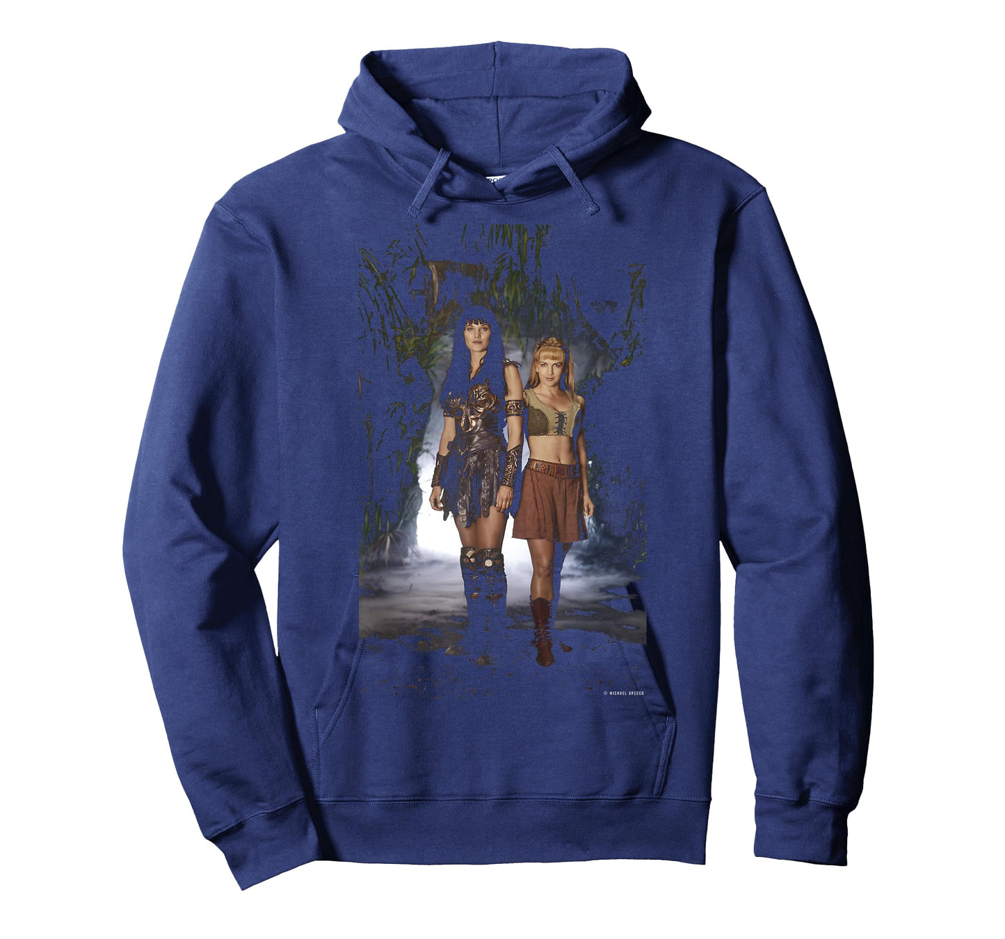 Xena & Gabrielle Lucy Lawless Renee O'Connor Michael Grecco T-Shirt