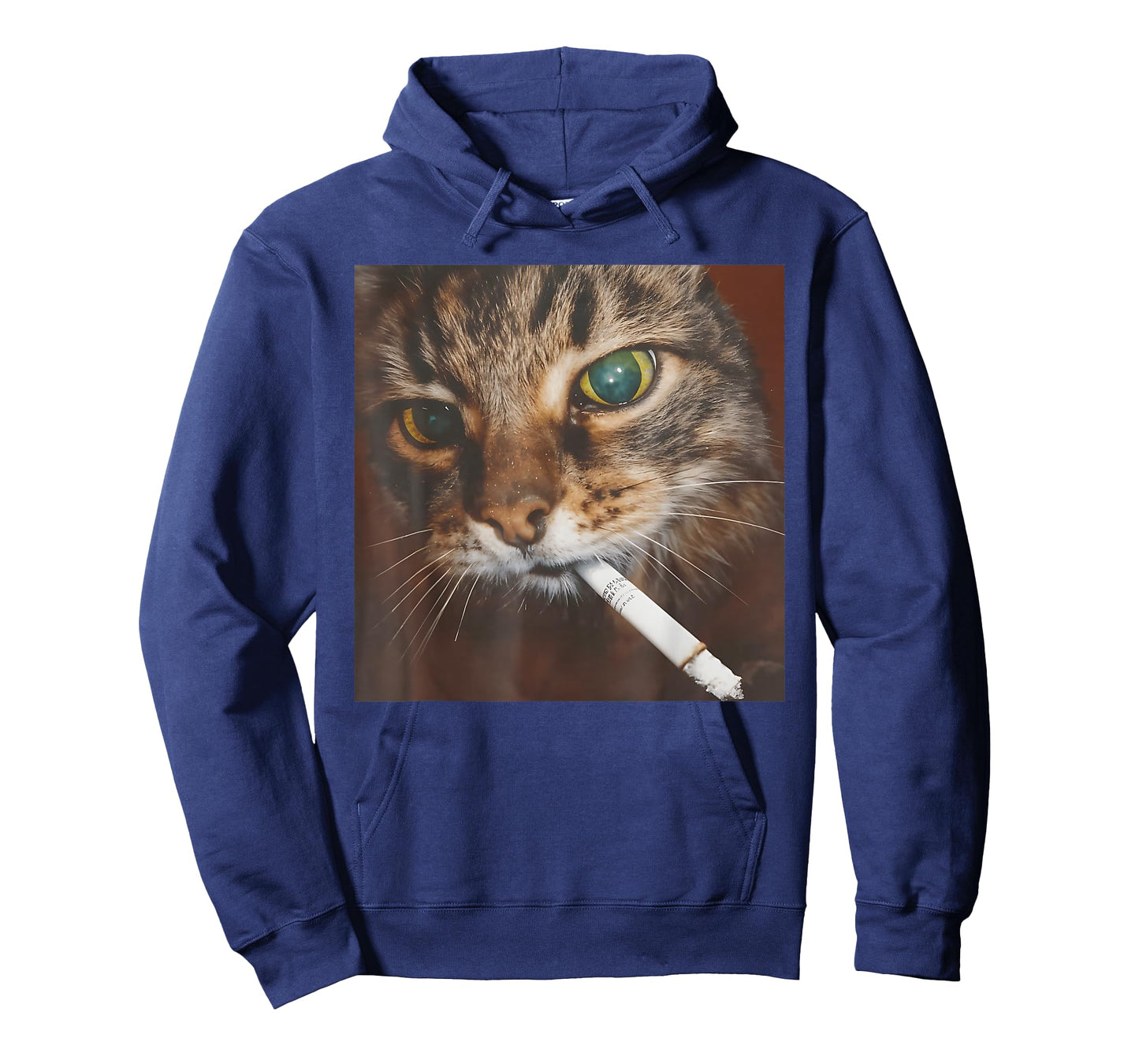 Funny Smoking Cat, Cigarette Kitty Gen Z Meme, Cat Lover T-Shirt