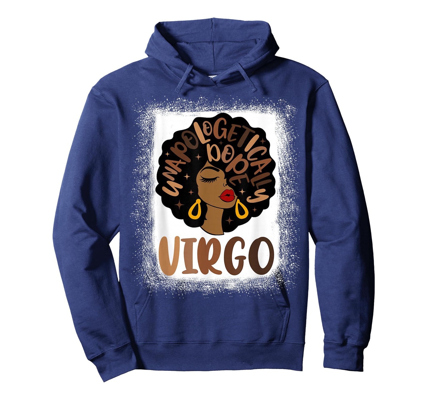 Unapologetically Dope Virgo Bleached Black Woman T-Shirt