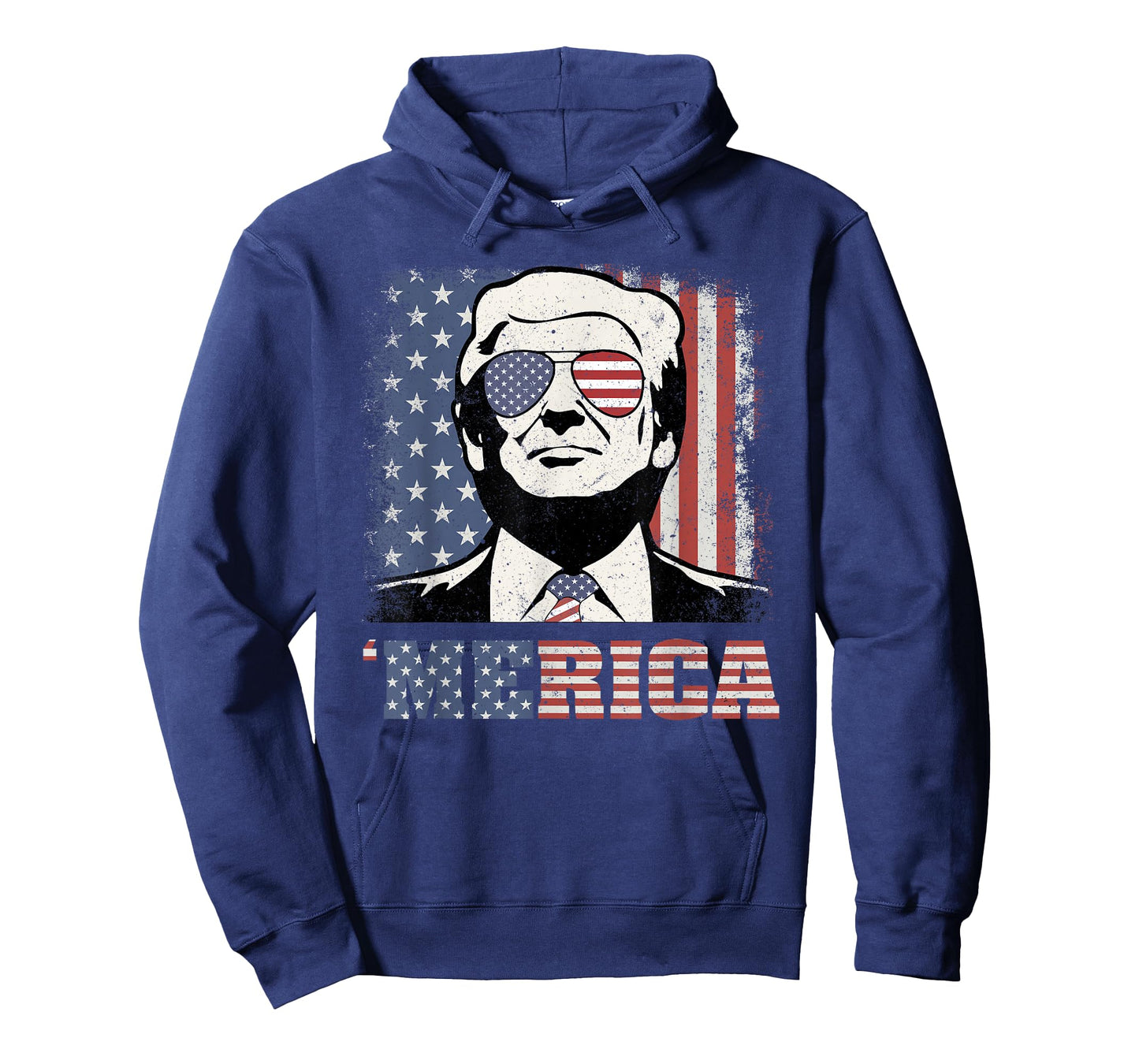 'Merica Trump Shirt Funny Trump 4th of July American Flag T-Shirt