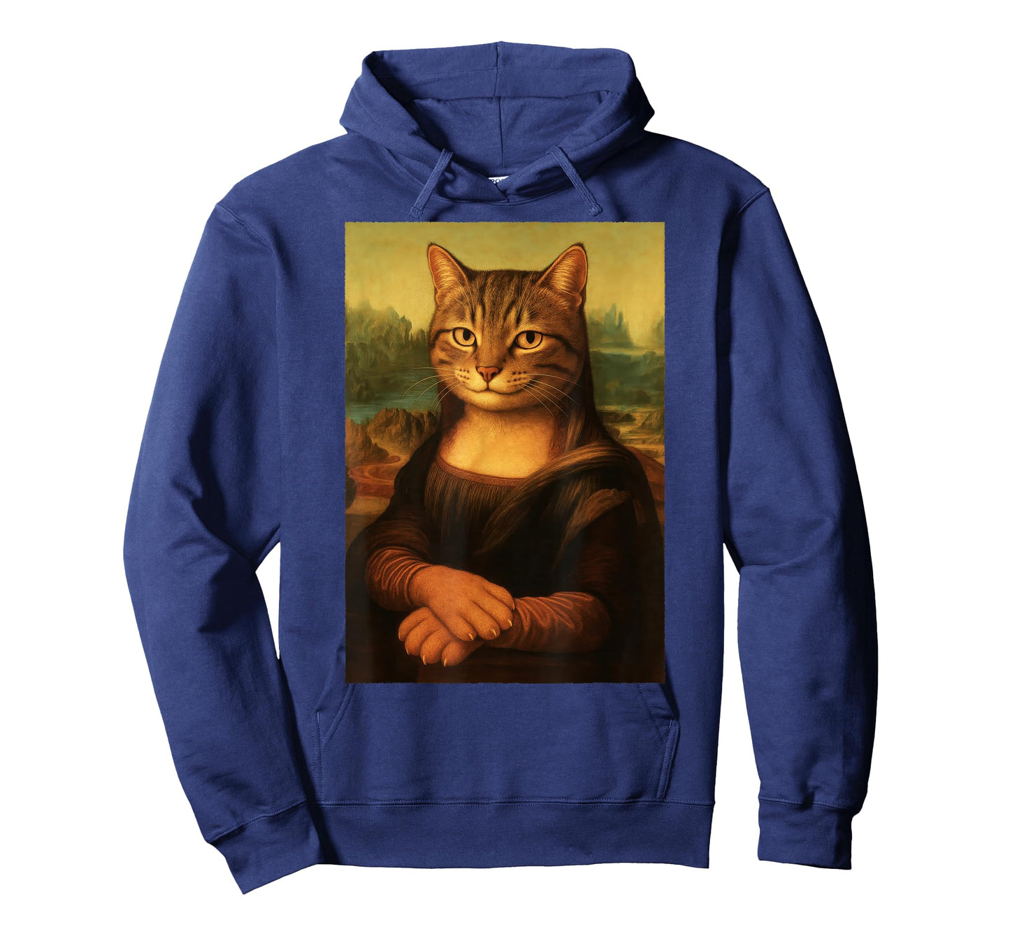 Meowna Lisa Cat Mona Lisa โ Da Vinci Painting Funny Kitty T-Shirt