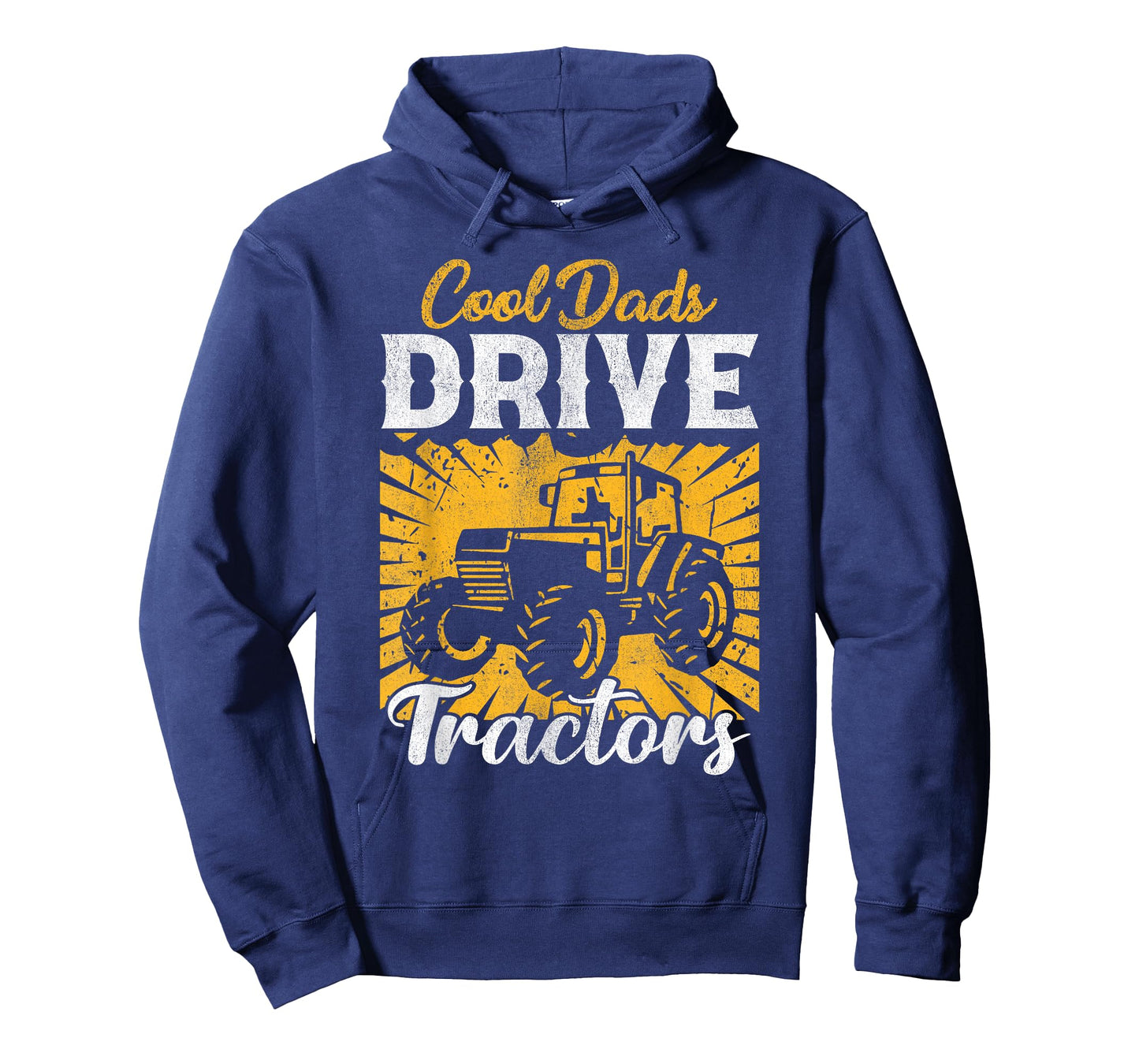 Cool Dads Drive Tractors Farmer Dad Funny Dad Farming T-Shirt, Small, Black