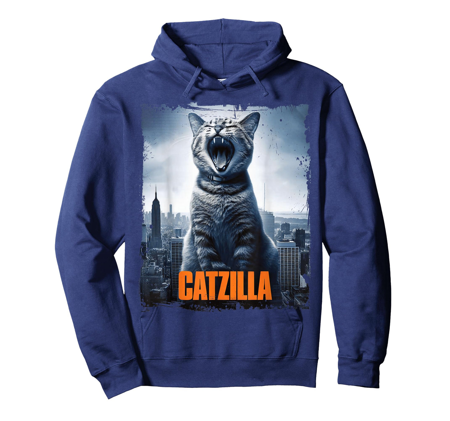 Monster Catzilla Parody Cat for Cats Lover Cat Mom Cat Dad T-Shirt