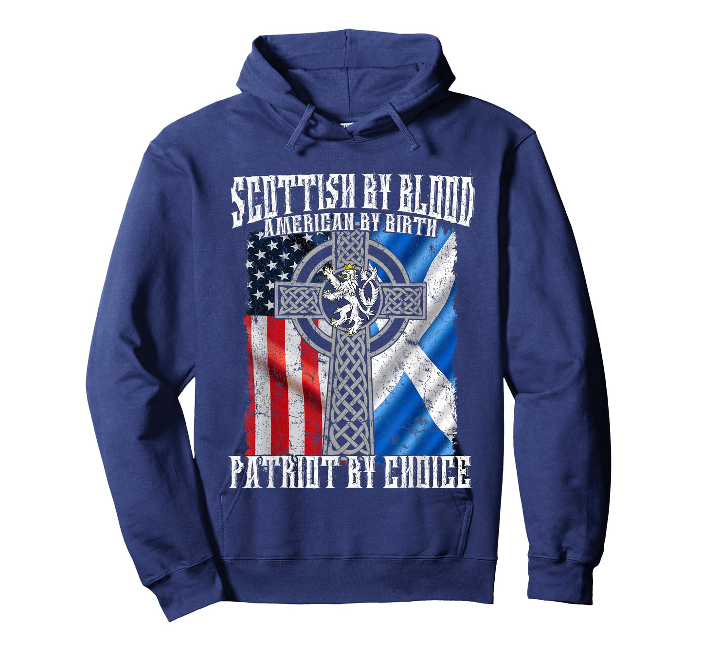Scottish By Blood American By Birth Patriot By Choice T-Shirt