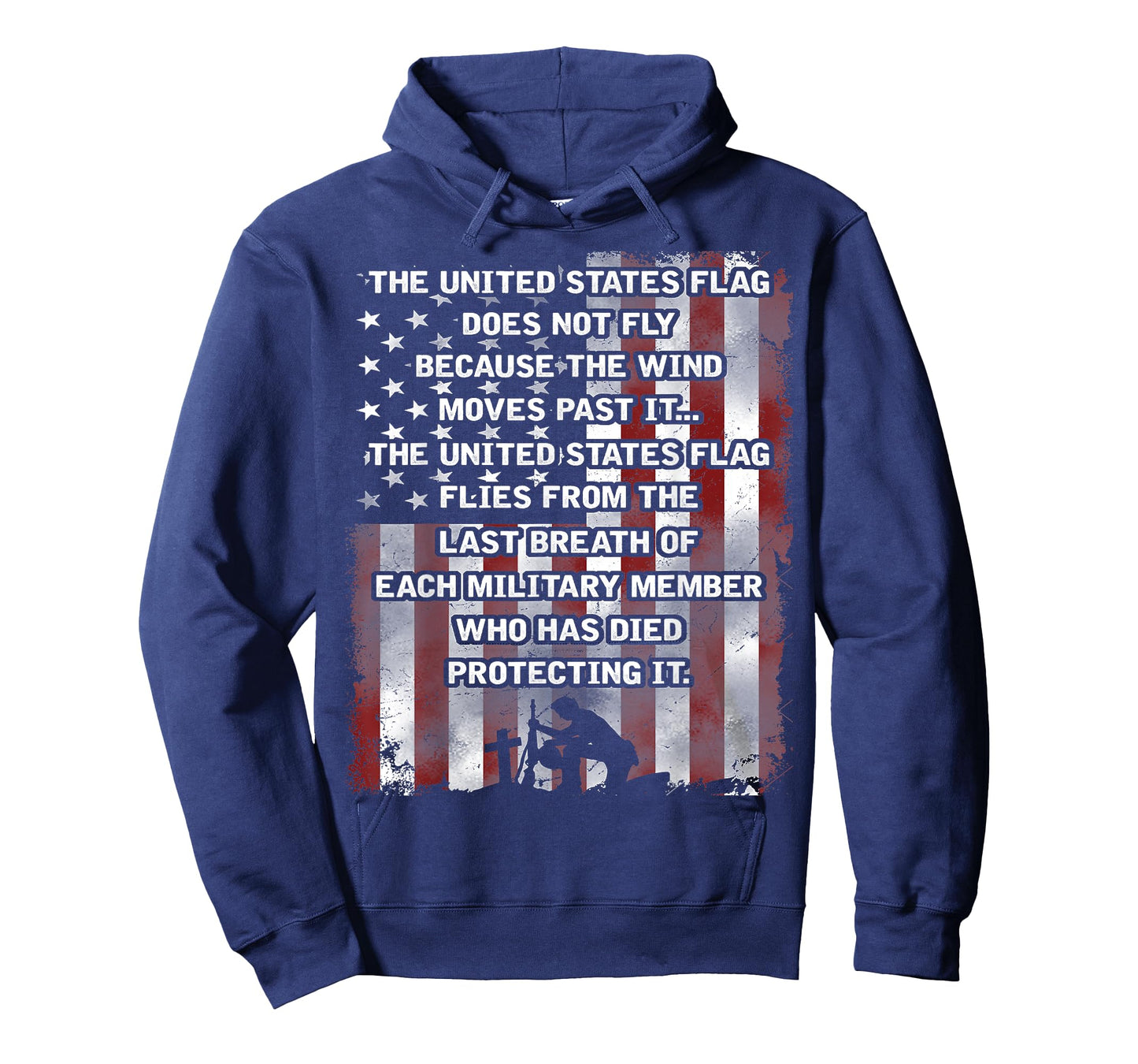 The United States Flag Does Not Fly Because The Wind T-Shirt