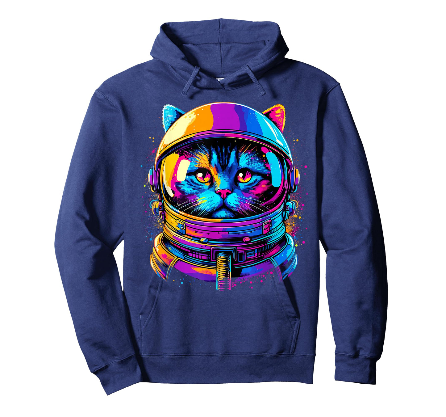 Cat Galaxy Astronaut Cat Space T-Shirt