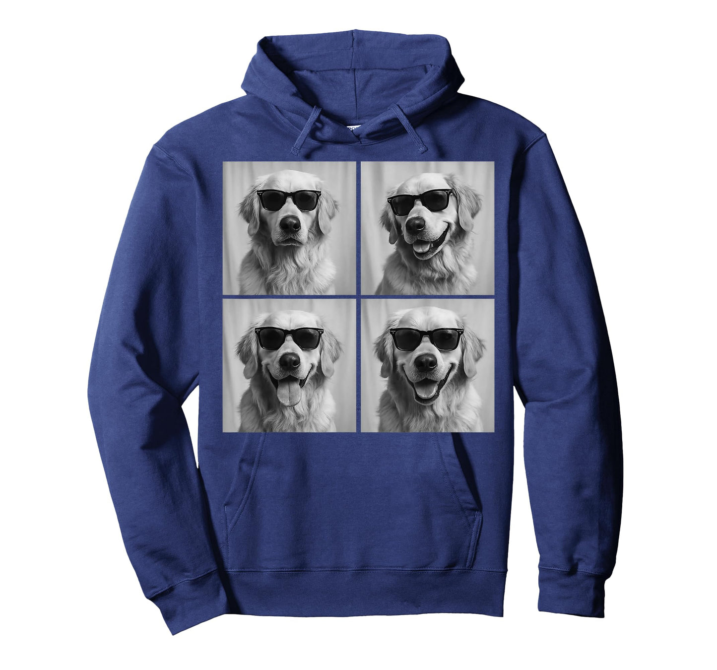 Funny Golden Retriever Lover Cute Golden Dog Photo Booth T-Shirt