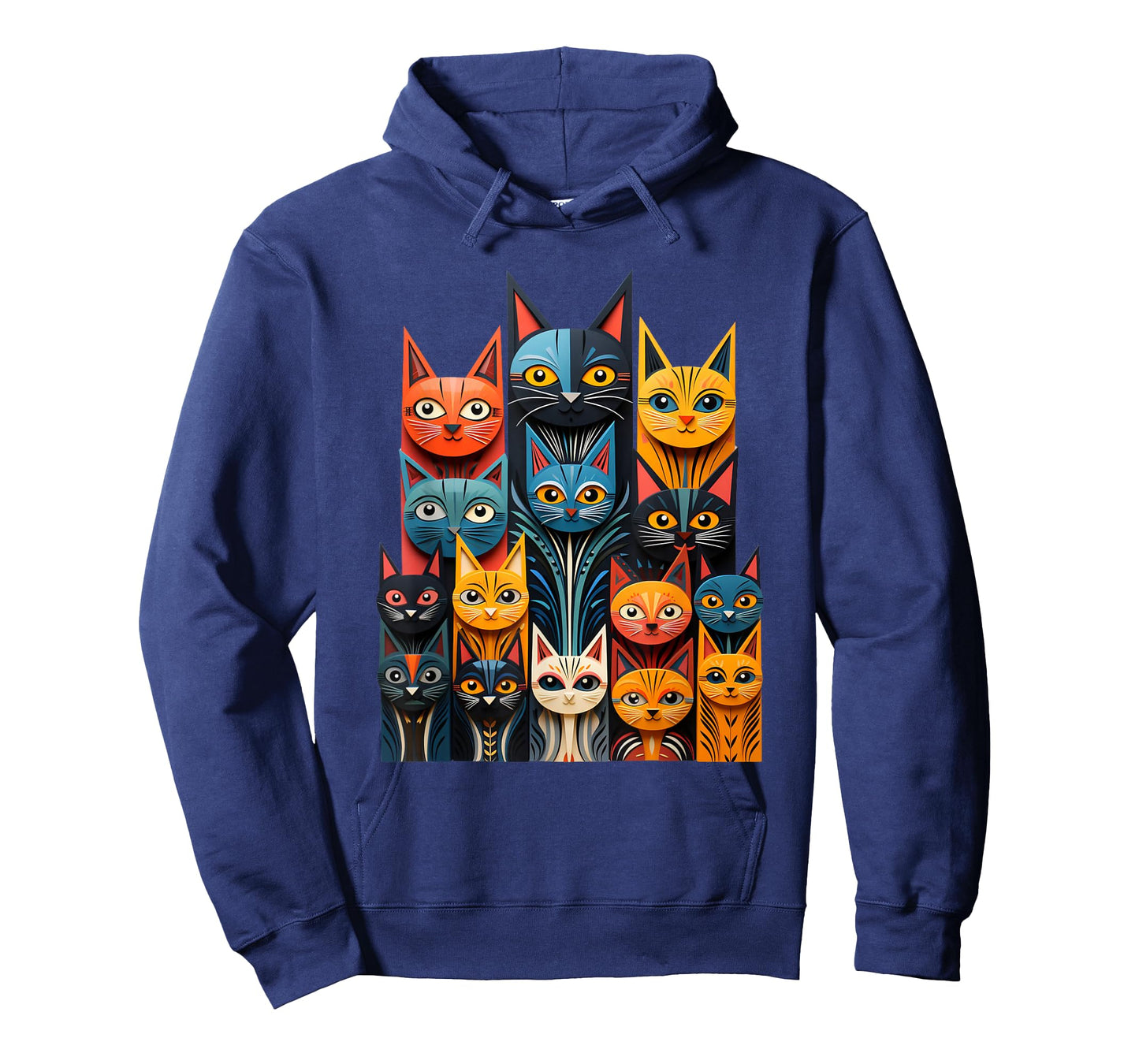Stylized Vintage Kitten Art Lover Classic Cute Cat T-Shirt