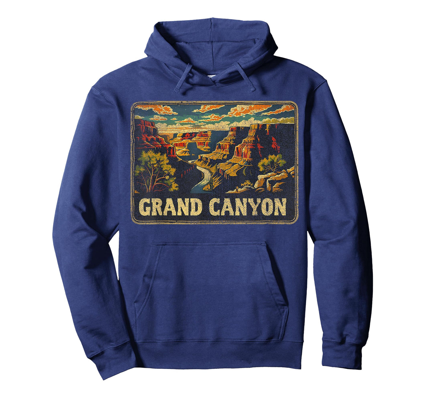 Grand Canyon - US National Park Vintage Men Women Kids Retro T-Shirt
