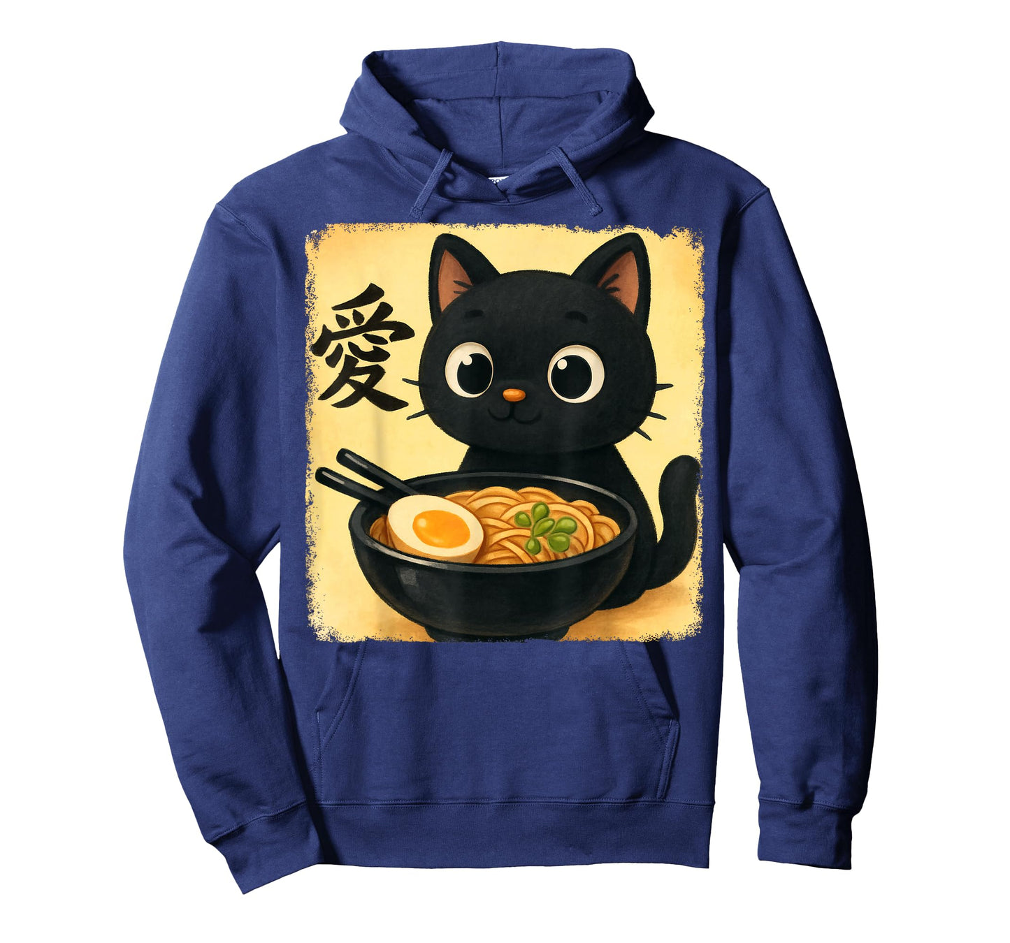 Funny Cat Ramen Graphic Japanese Kawaii Manga Anime T-Shirt