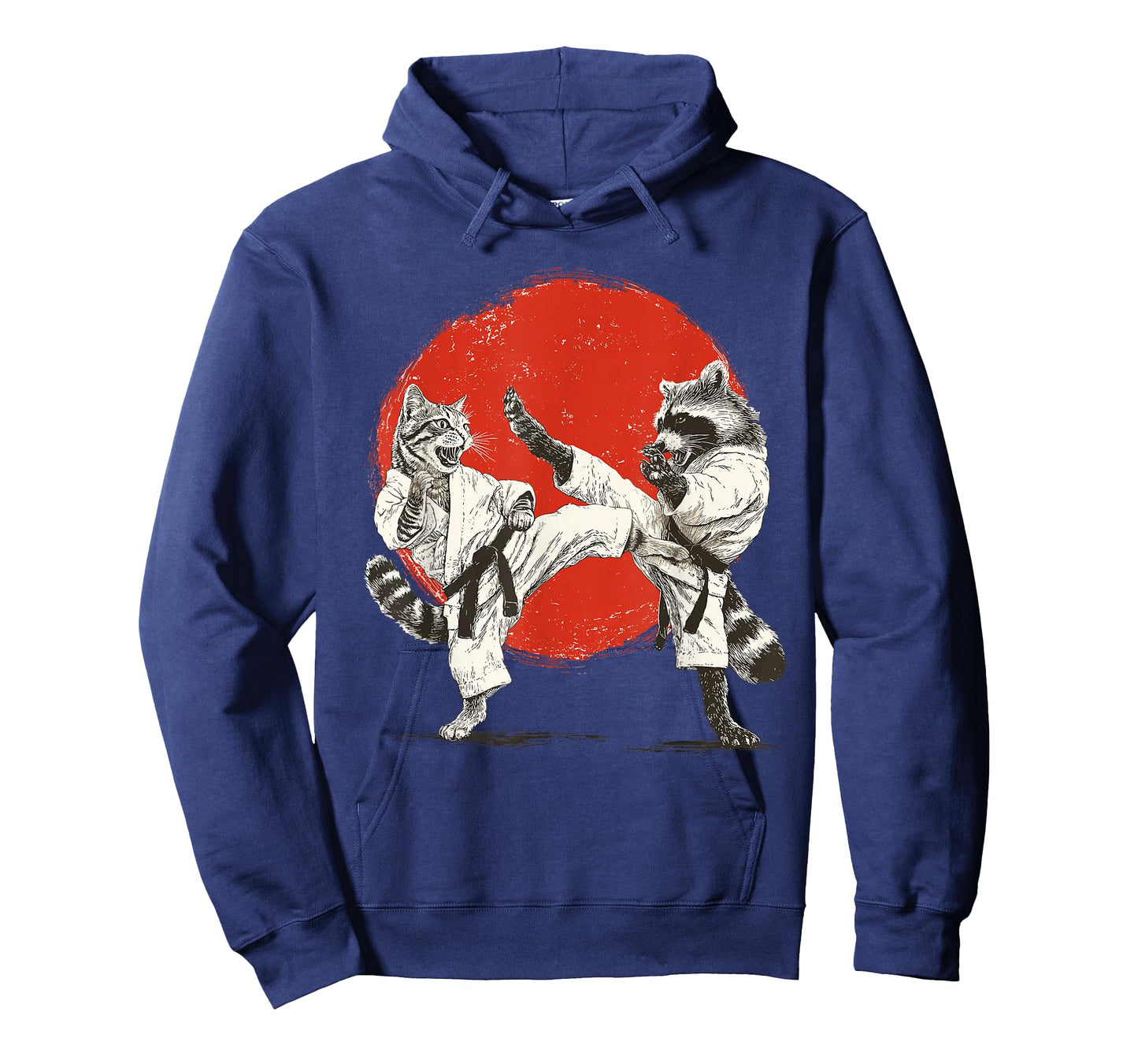 Funny Karate, Cat & Raccoon | Japanese Martial Arts, Japan T-Shirt