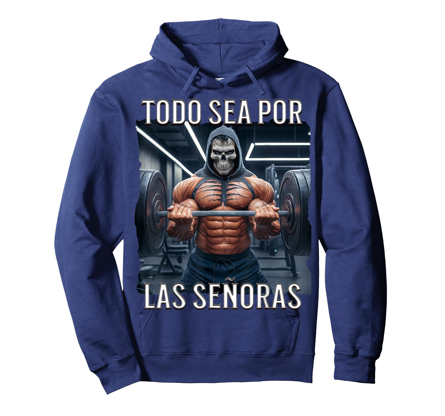 Todo sea por las señoras senoras: Calacas chidas gym T-Shirt