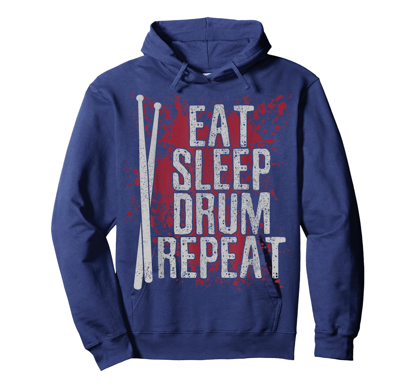 Drummer Eat Sleep Drum Repeat Drum Kit Musician Gift T-Shirt