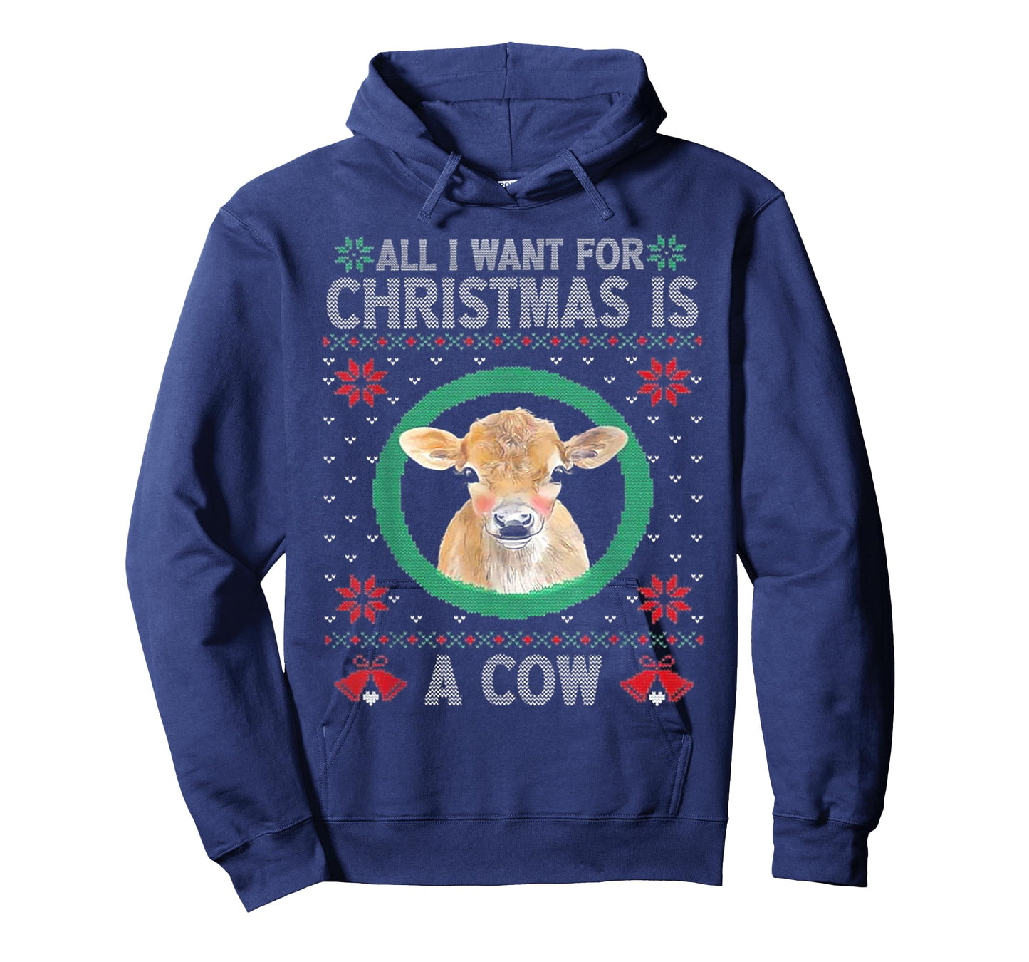 All I Want For Christmas Is A Cow T-Shirt