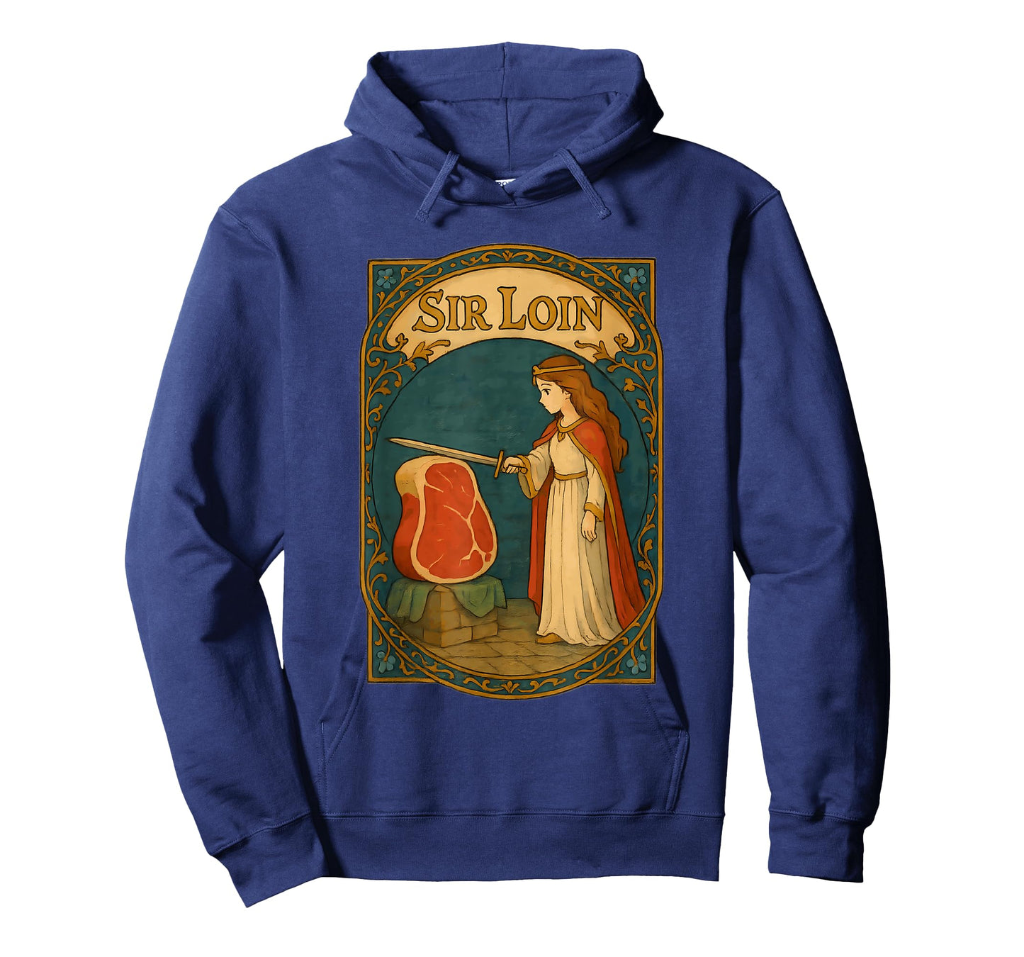 Sir Loin Funny Medieval Steak Pun T-Shirt