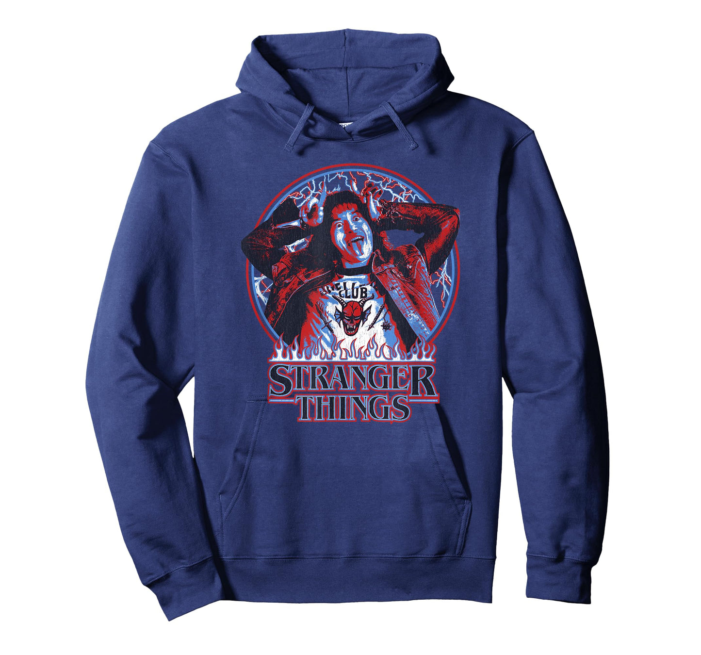 Stranger Things Eddie Munson American Colors Logo T-Shirt