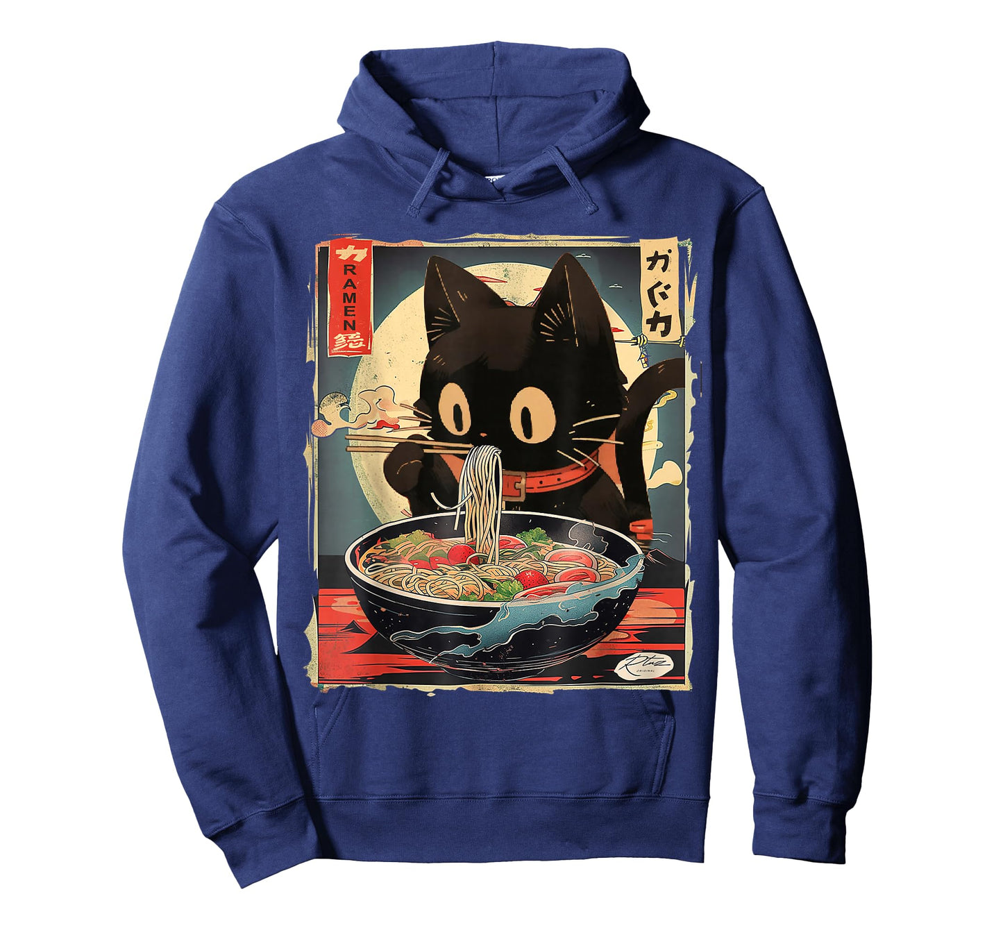 Cat Ramen Manga Anime for Kids Boys Girls Teens Kawaii Cat Eating Ramen Noodles Anime Gift Girls Teens T-Shirt