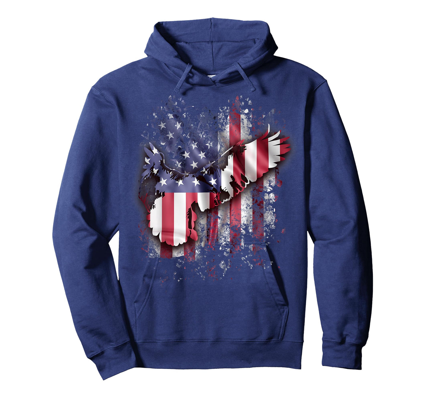 Eagle And American Flag Gorgeous Vintage 4th July T-Shirt