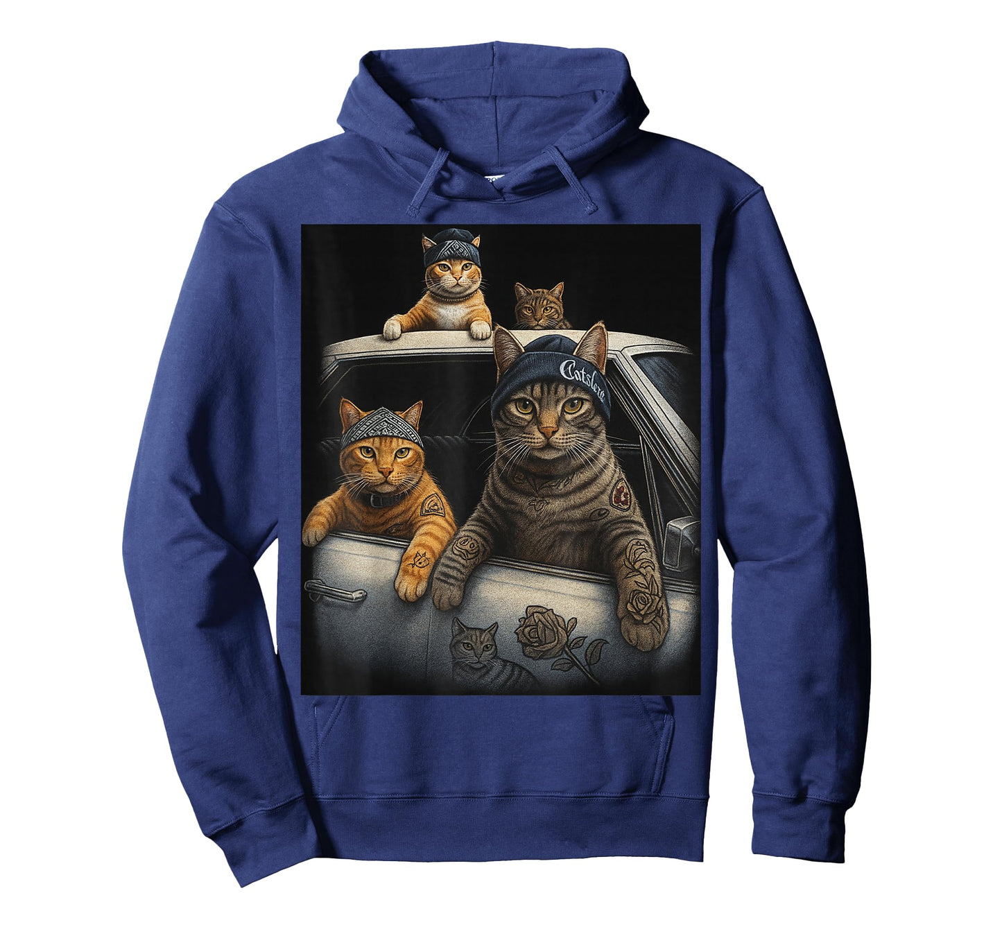 Cat Gang Funny Cat Meme for Teens Boy Girl Men Women Graphic T-Shirt