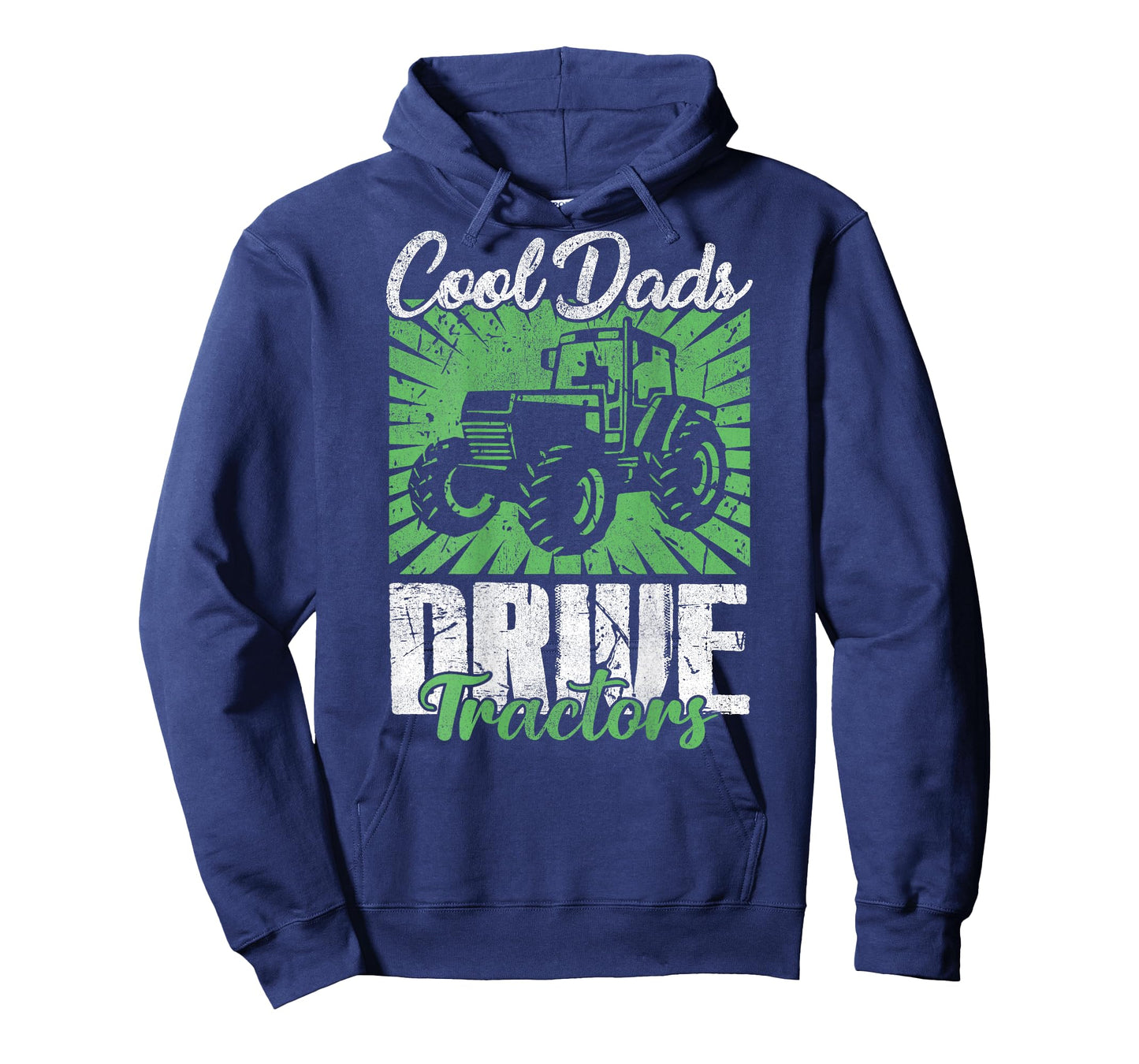 Cool Dads Drive Tractors Farmer Dad Farming Men (On Back) T-Shirt