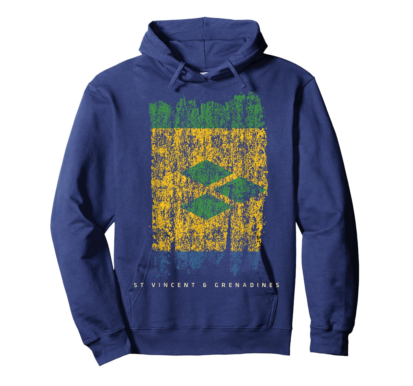 Vintage St. Vincent & Grenadines Flag Retro Saint Vincentian T-Shirt
