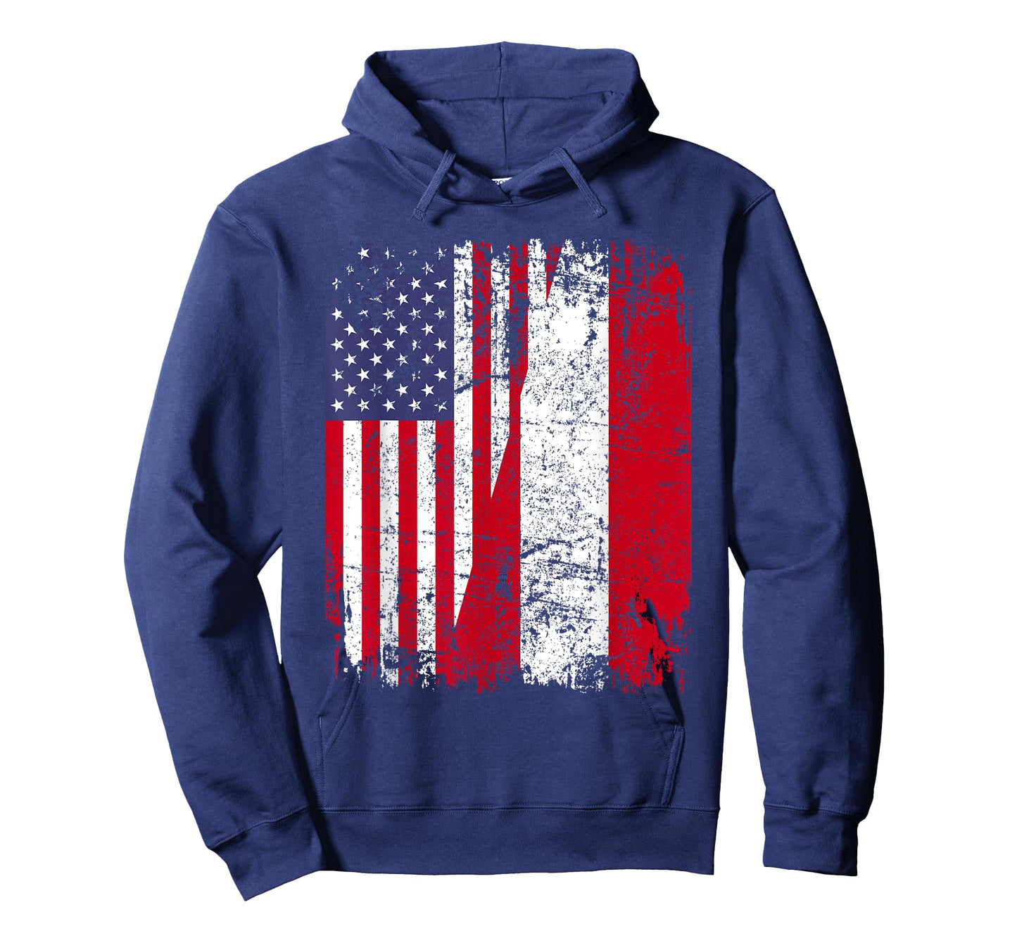 PERUVIAN ROOTS | Half American Flag | PERU FLAG Women Kids Men T-Shirt