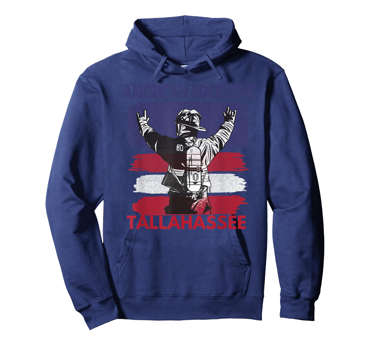 American Rockstar Tallahassee Florida Gift for Firefighter T-Shirt