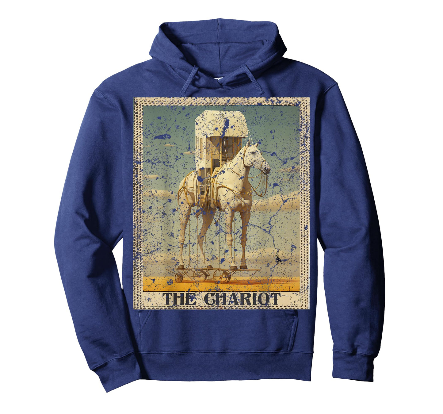 Abstract Art Tarot Card The Chariot T-Shirt