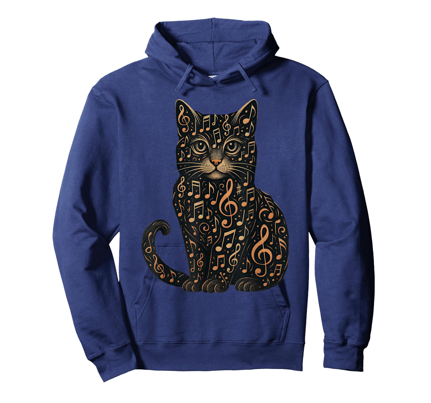 Musical Notes Cat Music Musician T-Shirt