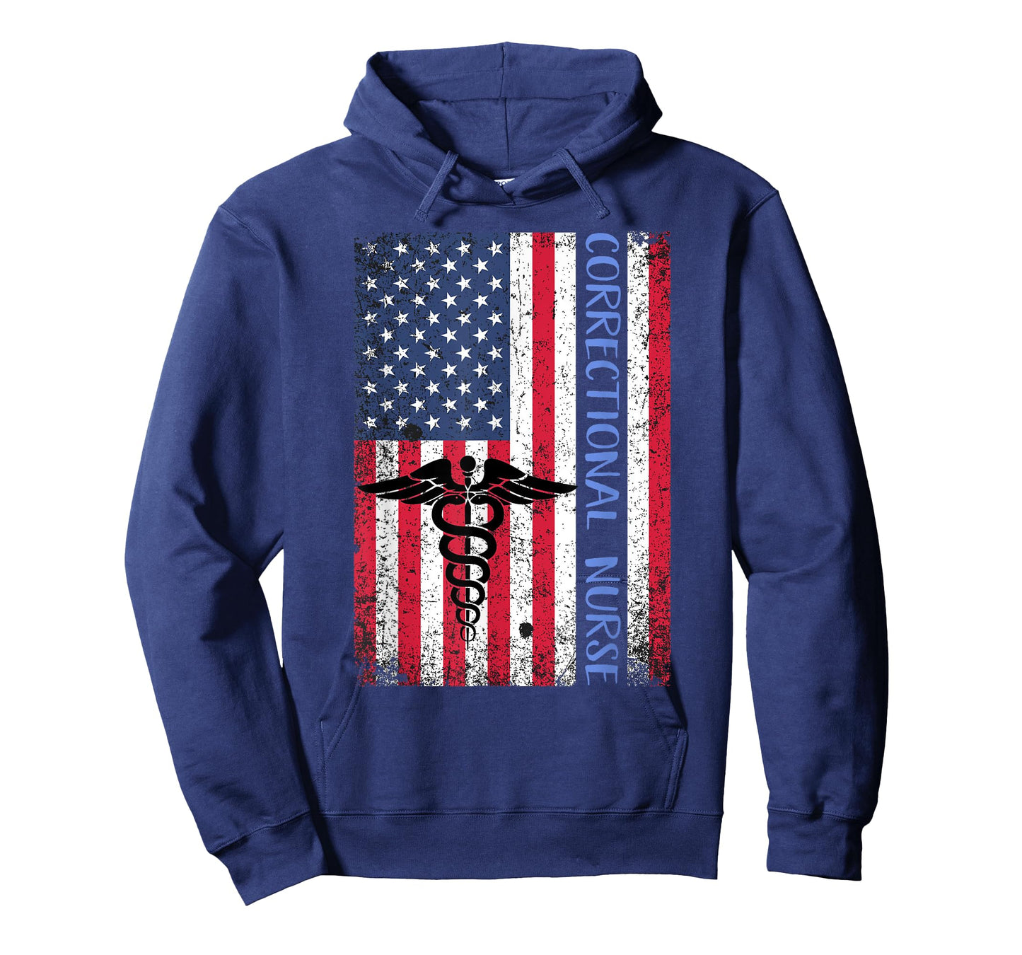 Correctional Nurse Gift Nursing Shirt American Flag July 4 T-Shirt
