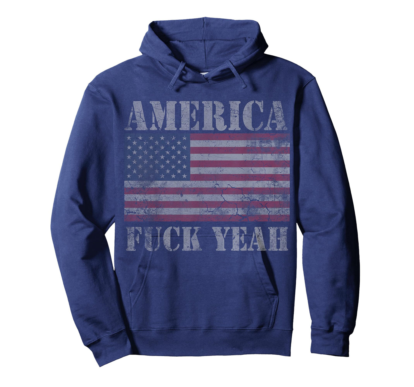America Fuck Yeah USA Funny Quotes Patriotic T-Shirt