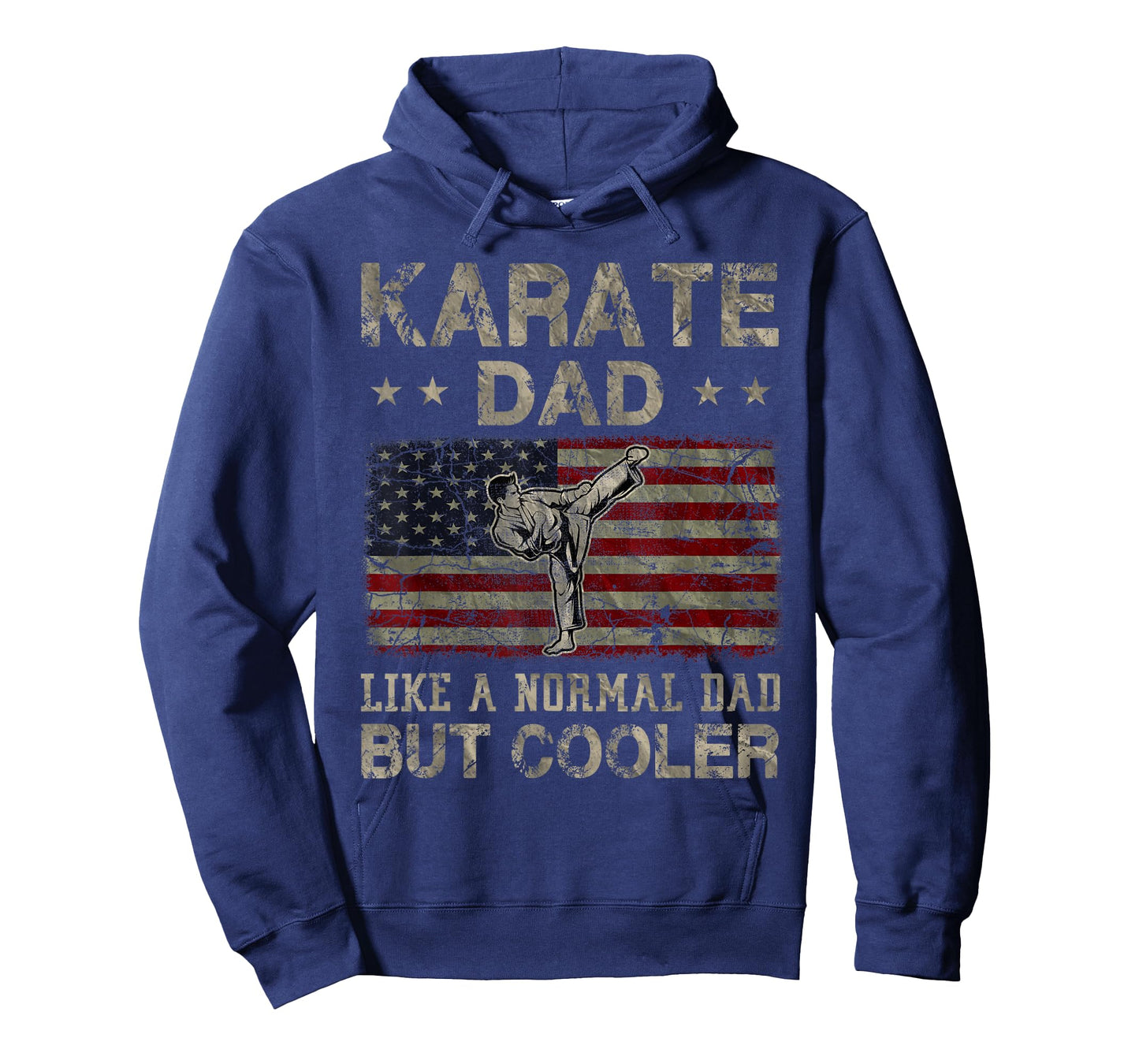 Karate Dad Like A Normal Dad But Cooler Father's Day T-Shirt