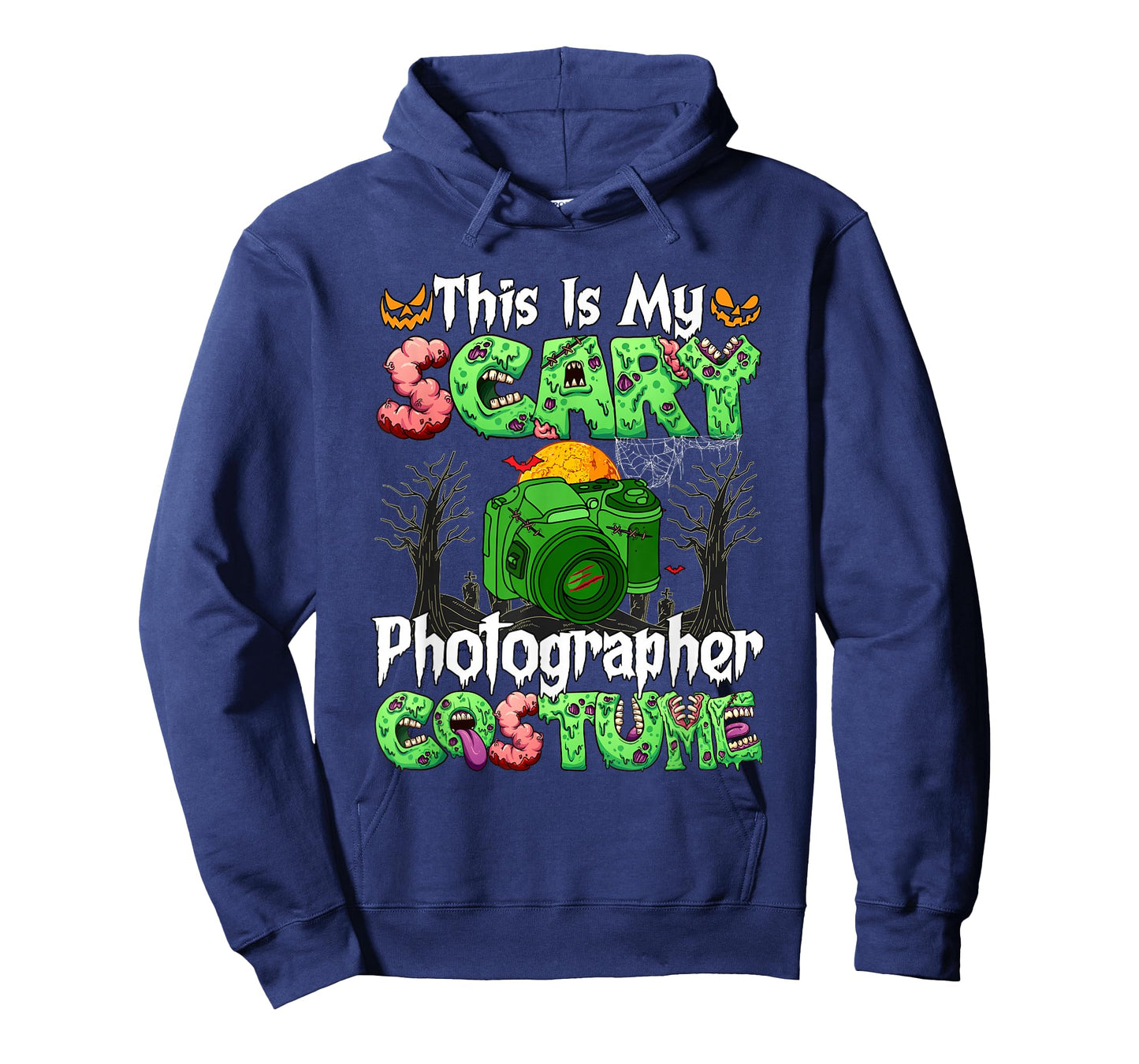 My Scary Photographer Costume Horror Zombie Halloween Job T-Shirt