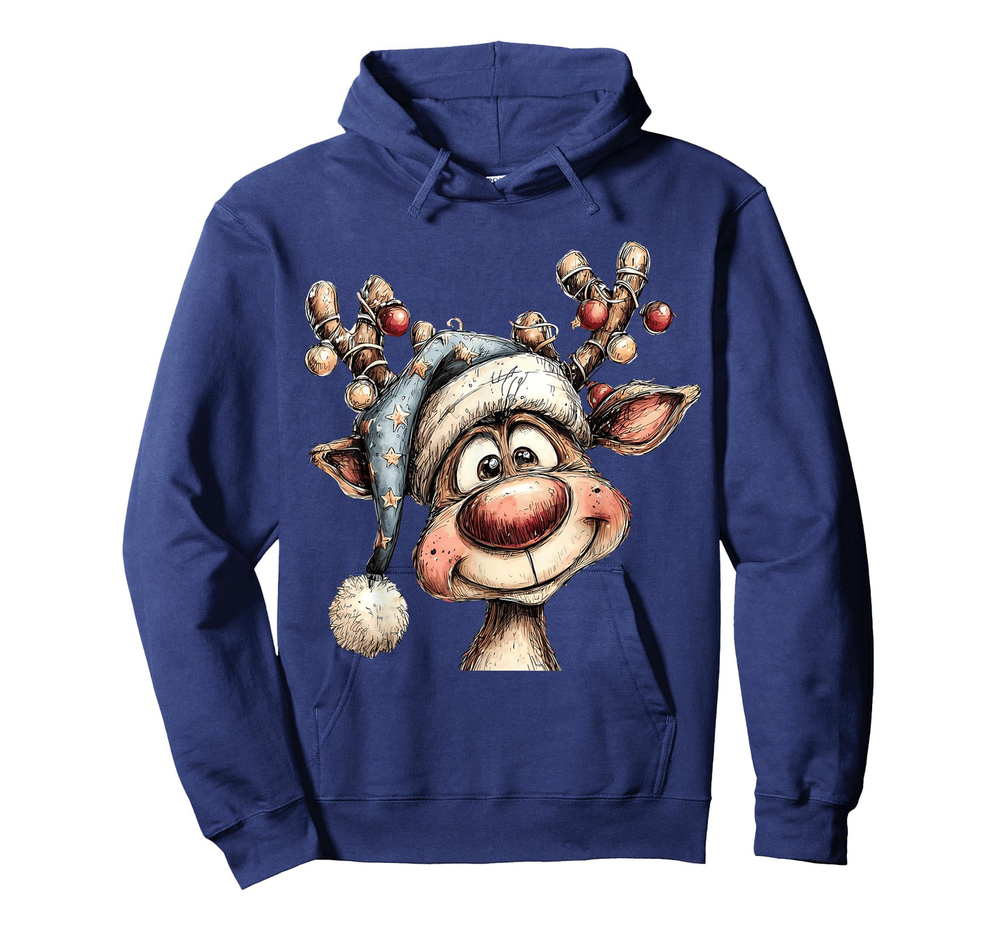 Merry Christmas Reindeer Men Women Family Matching Reindeer T-Shirt