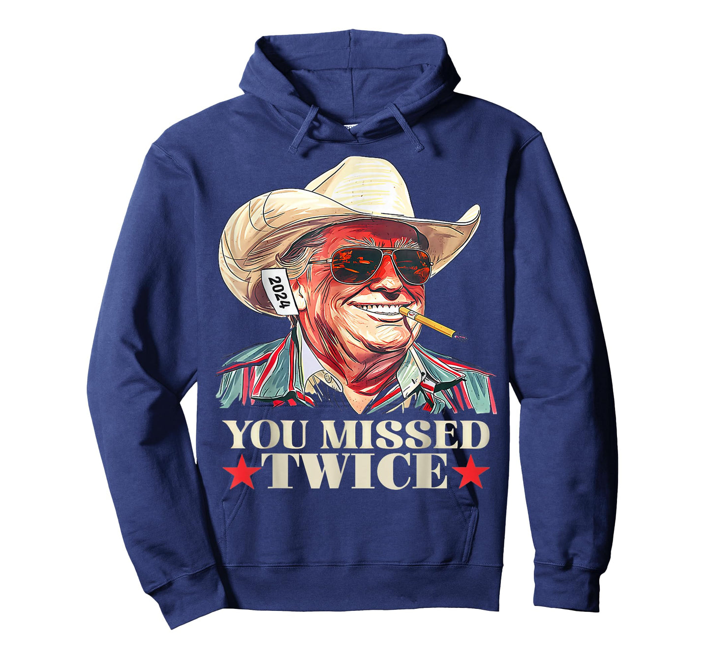 Trump Assassination Attempt Trump 2024 You Missed Twice T-Shirt
