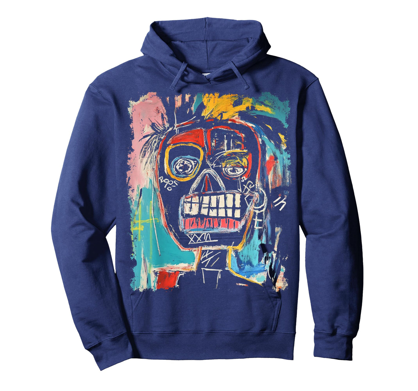 Animal Pop Art Design With A Human On It Men's Graffiti T-Shirt