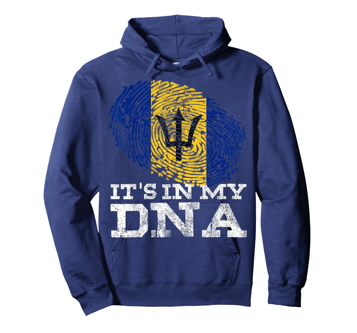 It's in My DNA Barbados Barbadian Graphic Bajan Flag T-Shirt
