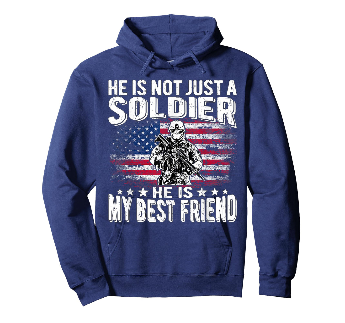 My Best Friend Is A Soldier Hero Proud Military Friend Buddy T-Shirt