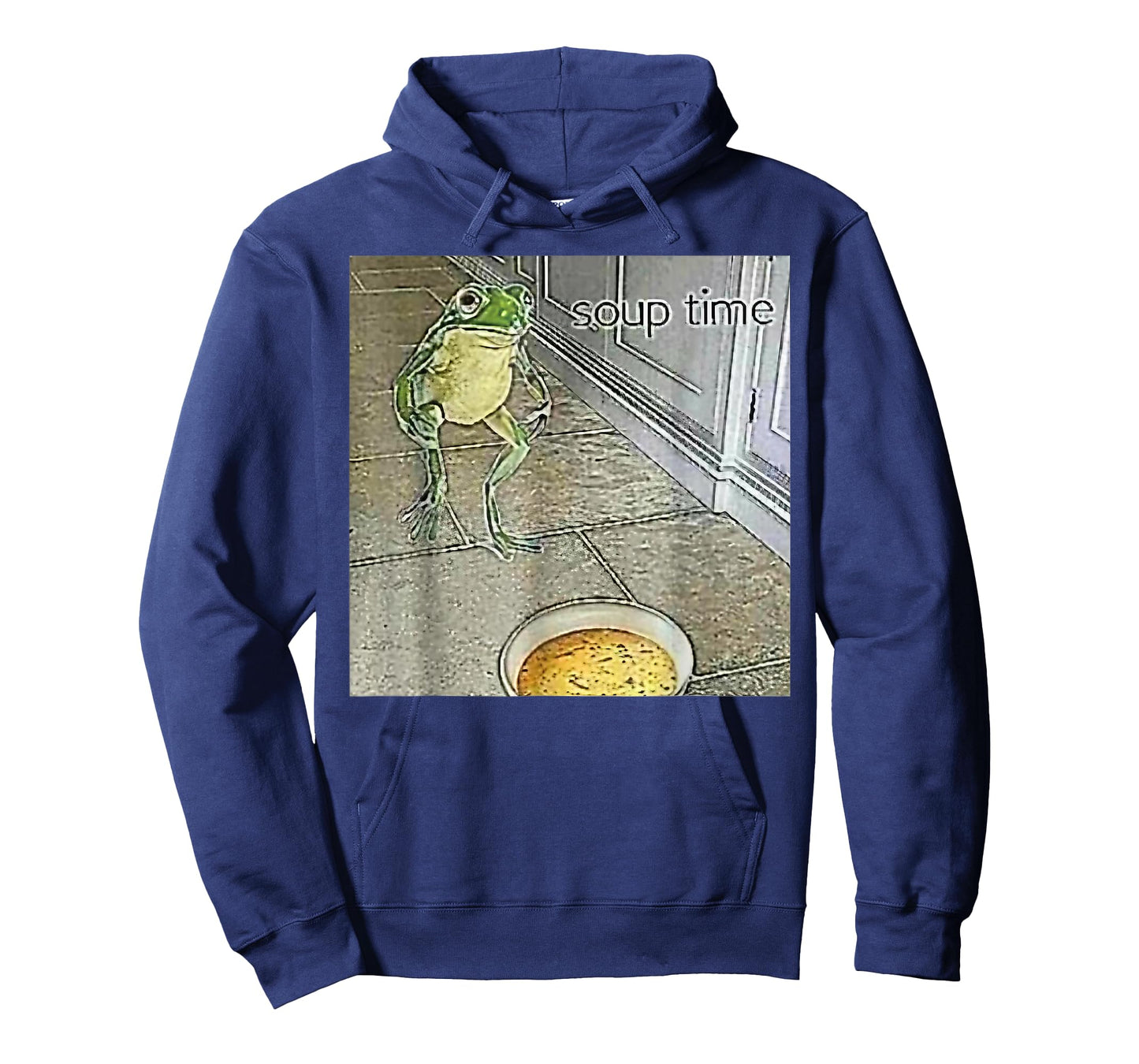 Soup Time Frog Weird Funny Oddly Specific Dank Meme T-Shirt