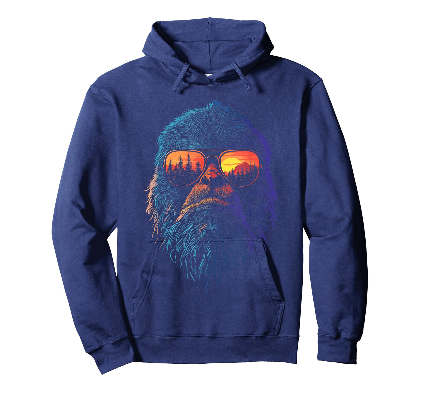 Outdoors Camping Men Women Kids Funny Bigfoot Sasquatch T-Shirt