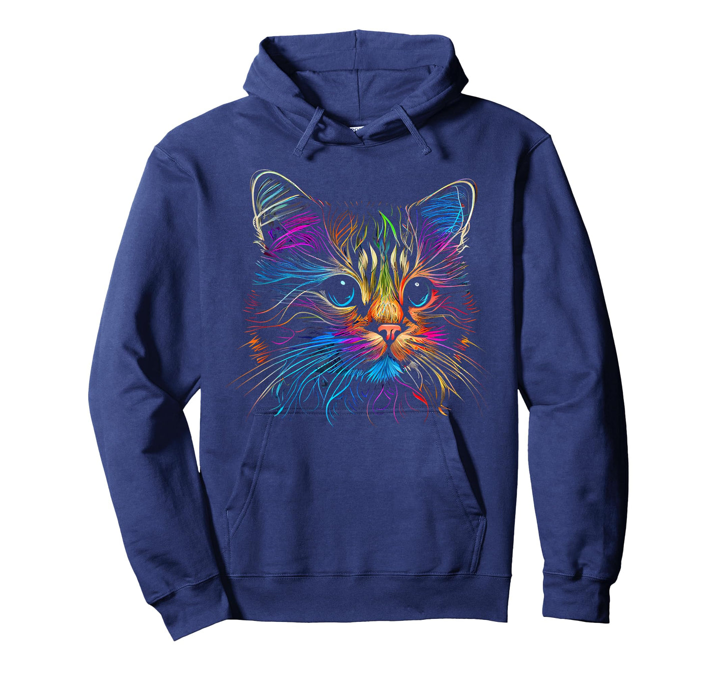 Cats Colorful Cat Cat's Head Catlovers T-Shirt