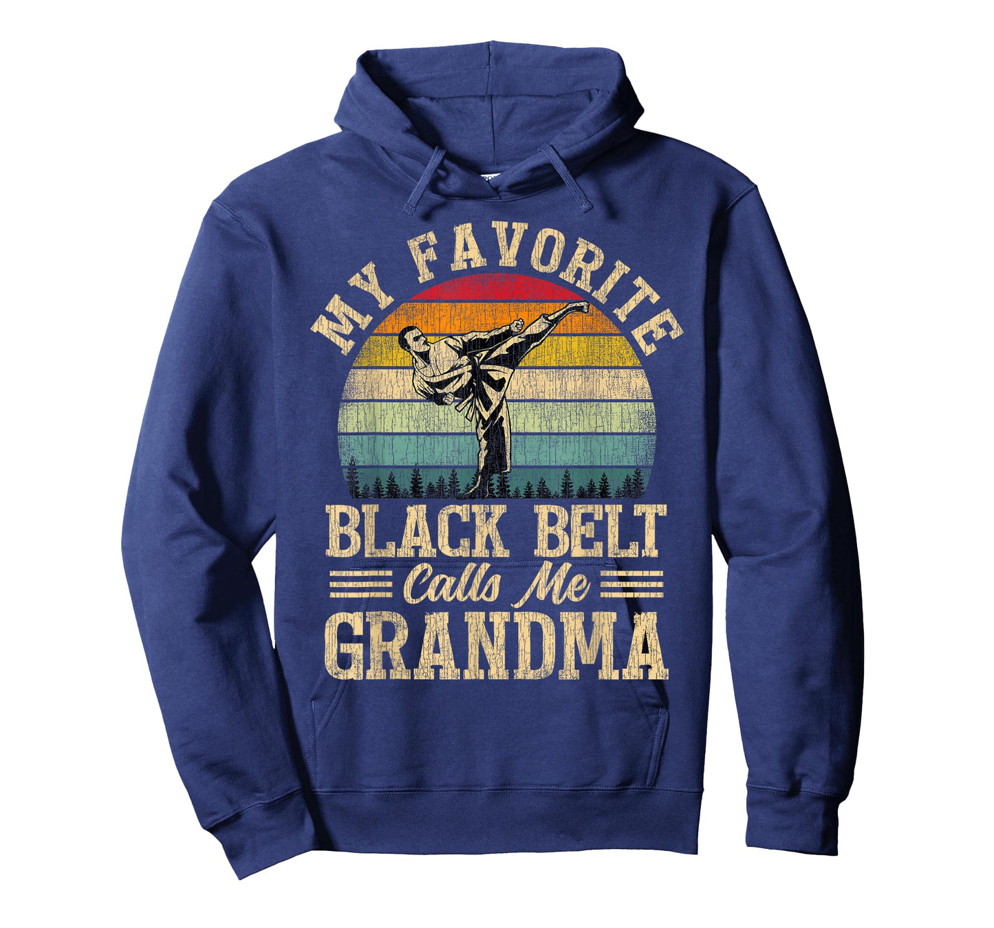 My Favorite Black Belt Calls Me Grandma Mother's Day T-Shirt