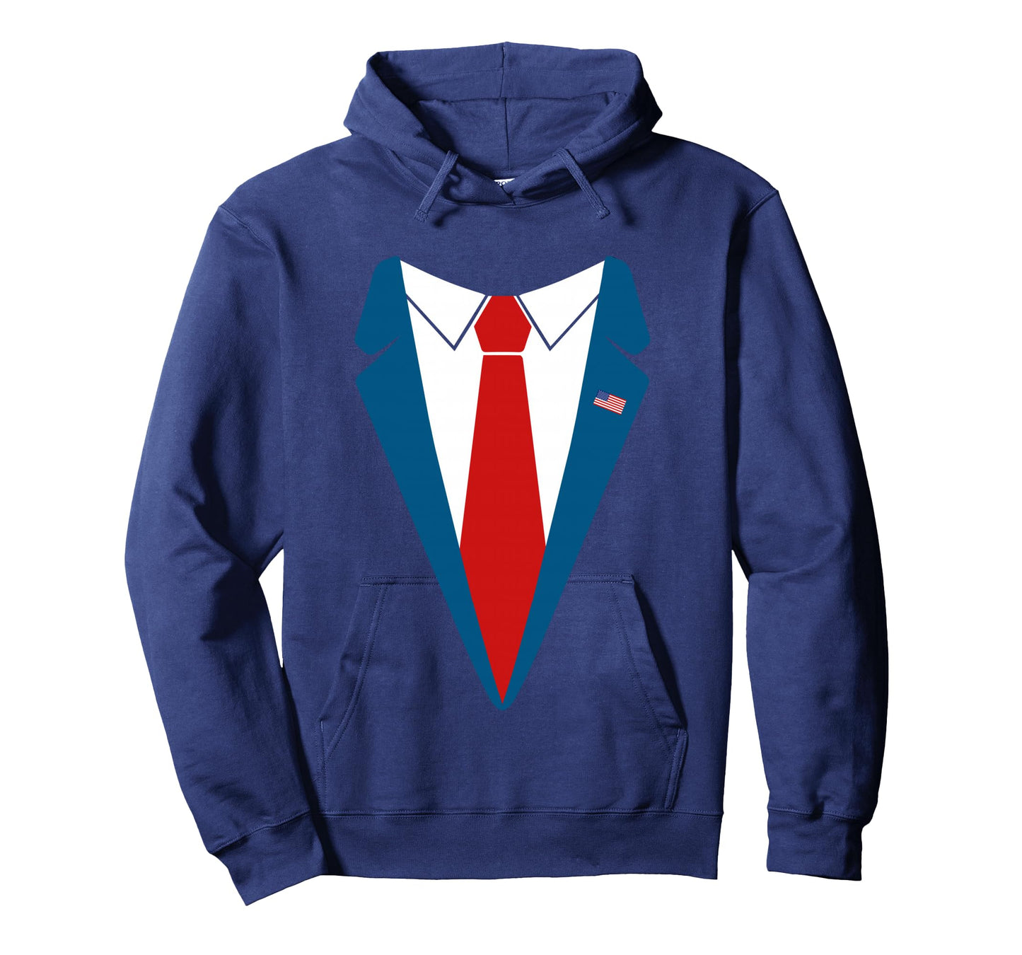 Trump Suit Halloween Costume Funny Cute Simple Fast gift Long Sleeve T-Shirt