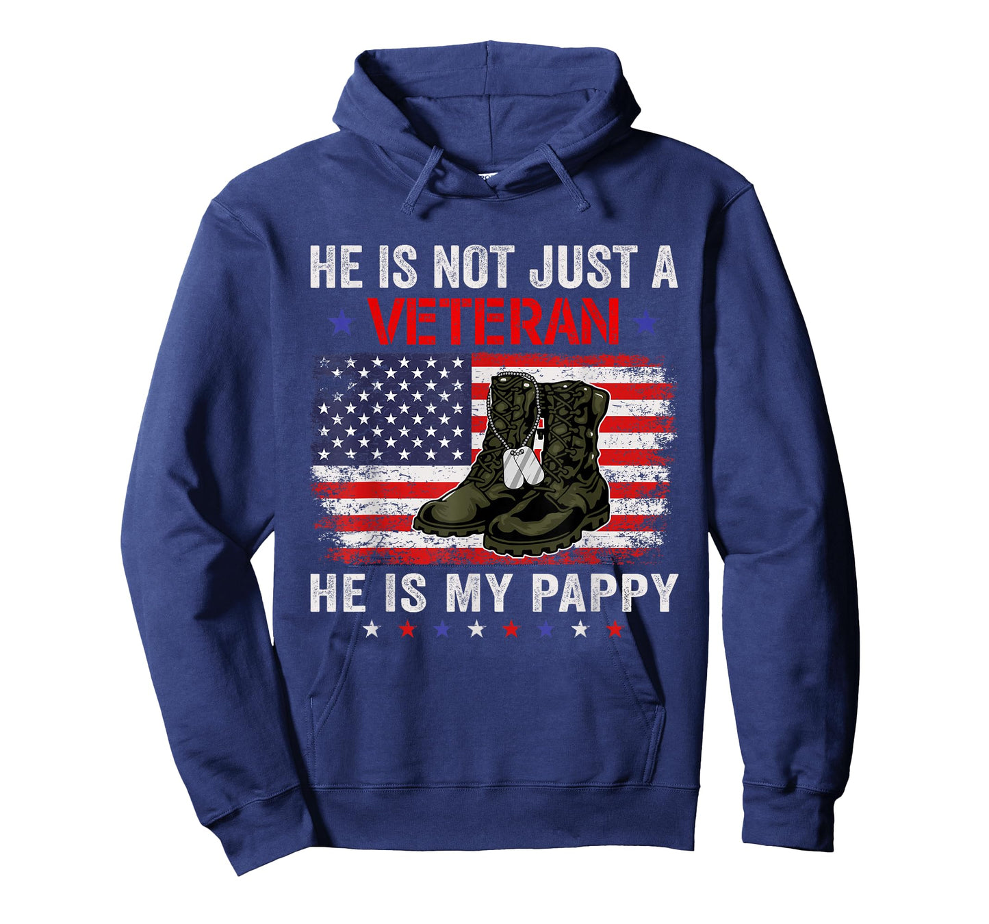 He Is Not Just A Veteran My Pappy Veterans Day Patriotic T-Shirt