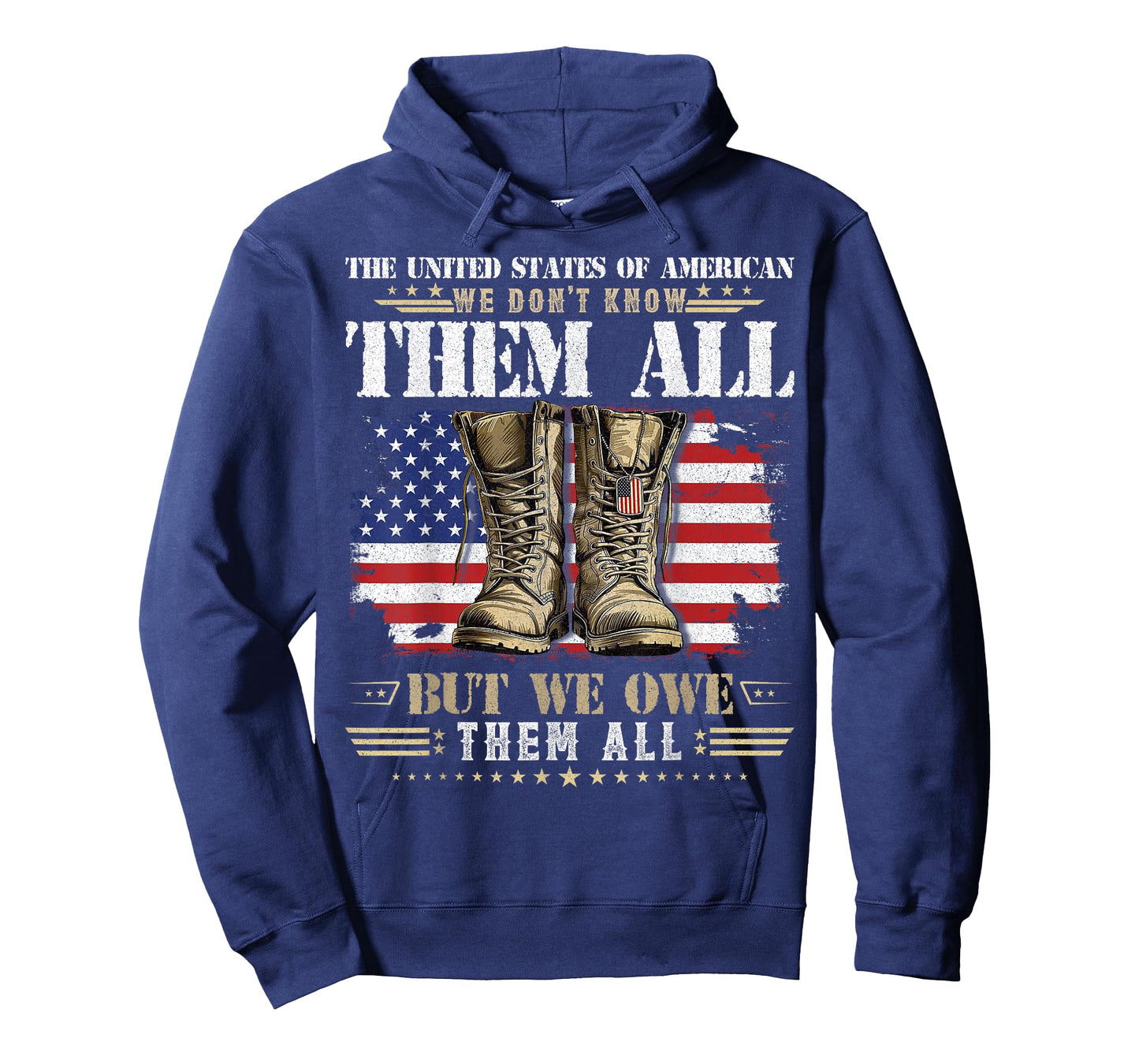 Patriotic Veterans Day Gifts Tee Military Men Women Proud T-Shirt