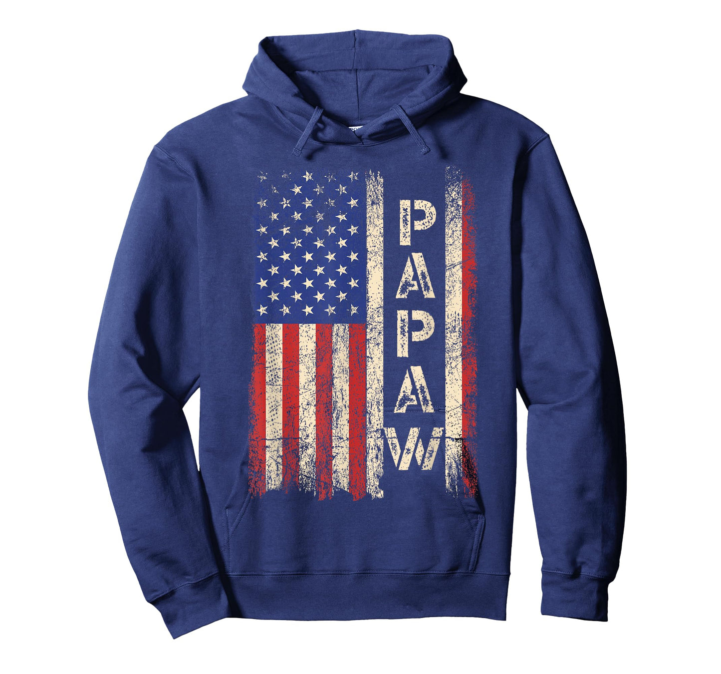 Papaw Grandpa US American Flag Shirt Grandfather Day T-Shirt