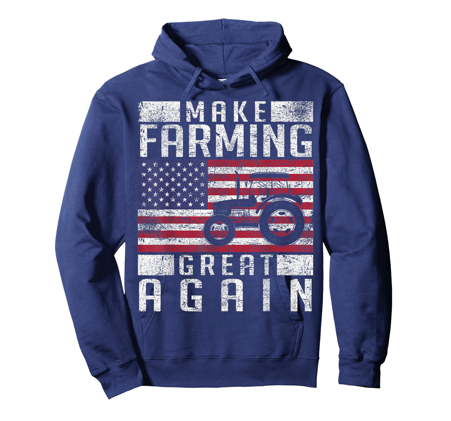 Make Farming Great Again American Flag Farmer Family Party T-Shirt